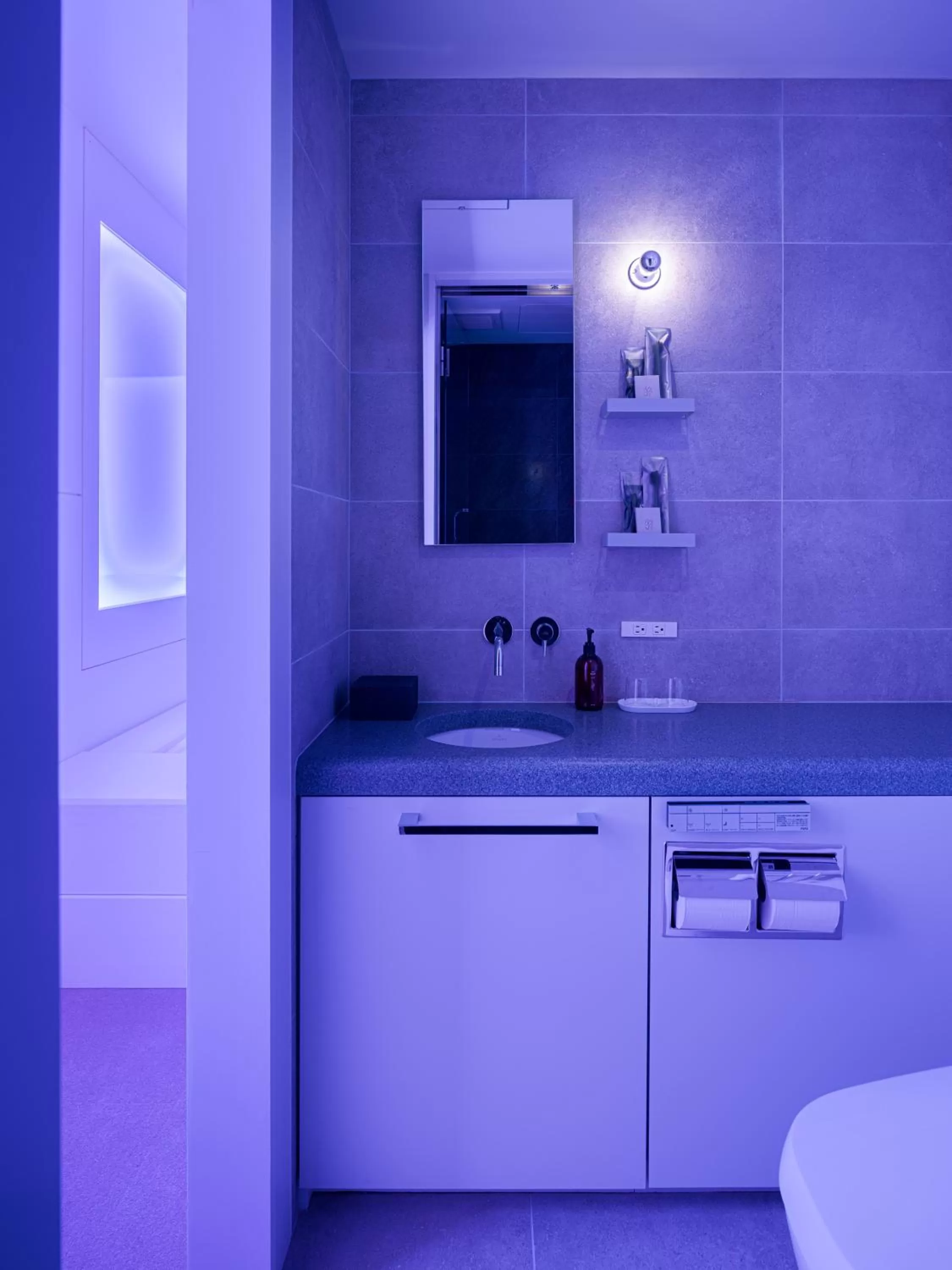 Bathroom in BnA WALL