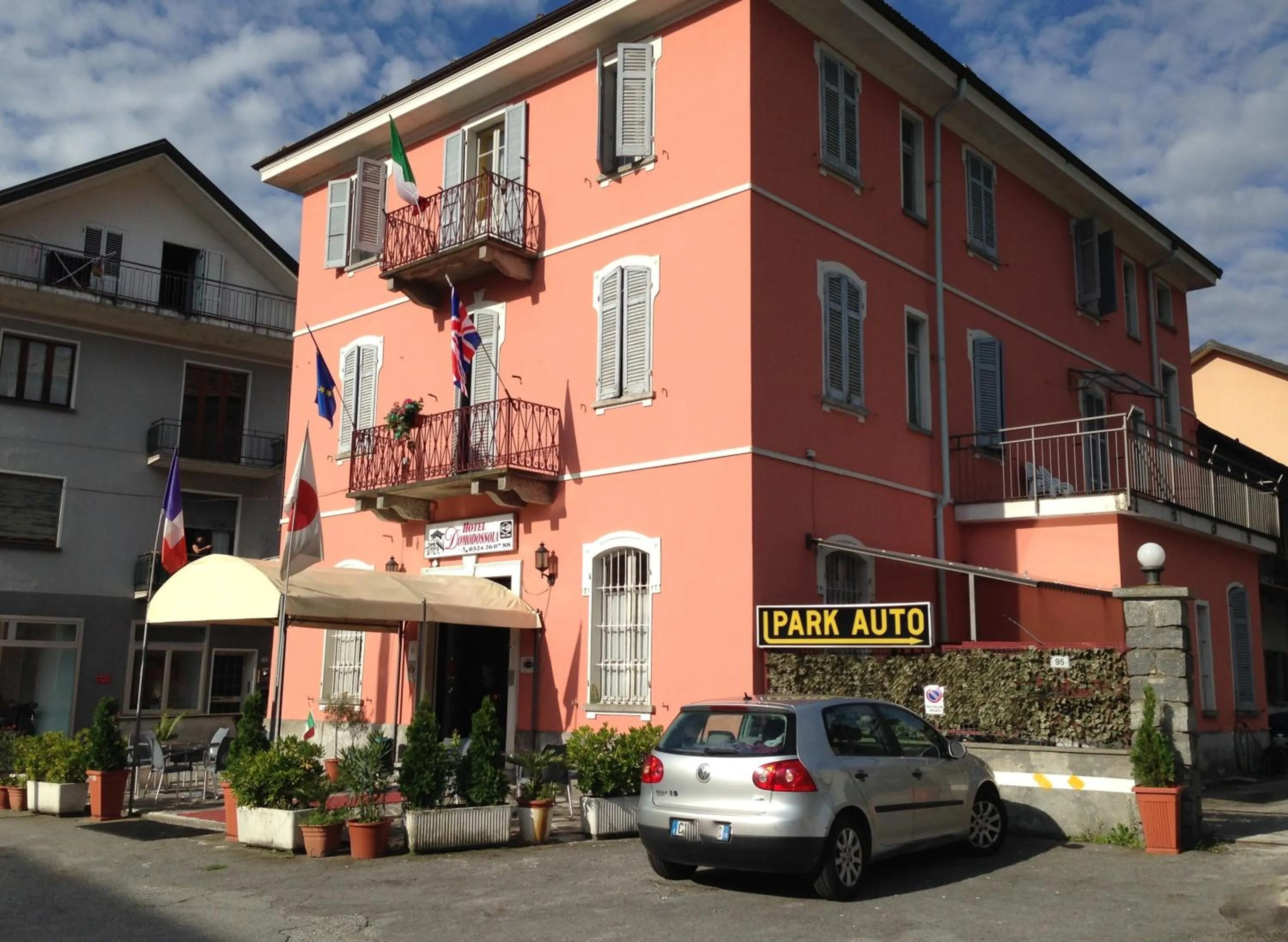 Property building in Hotel Domodossola