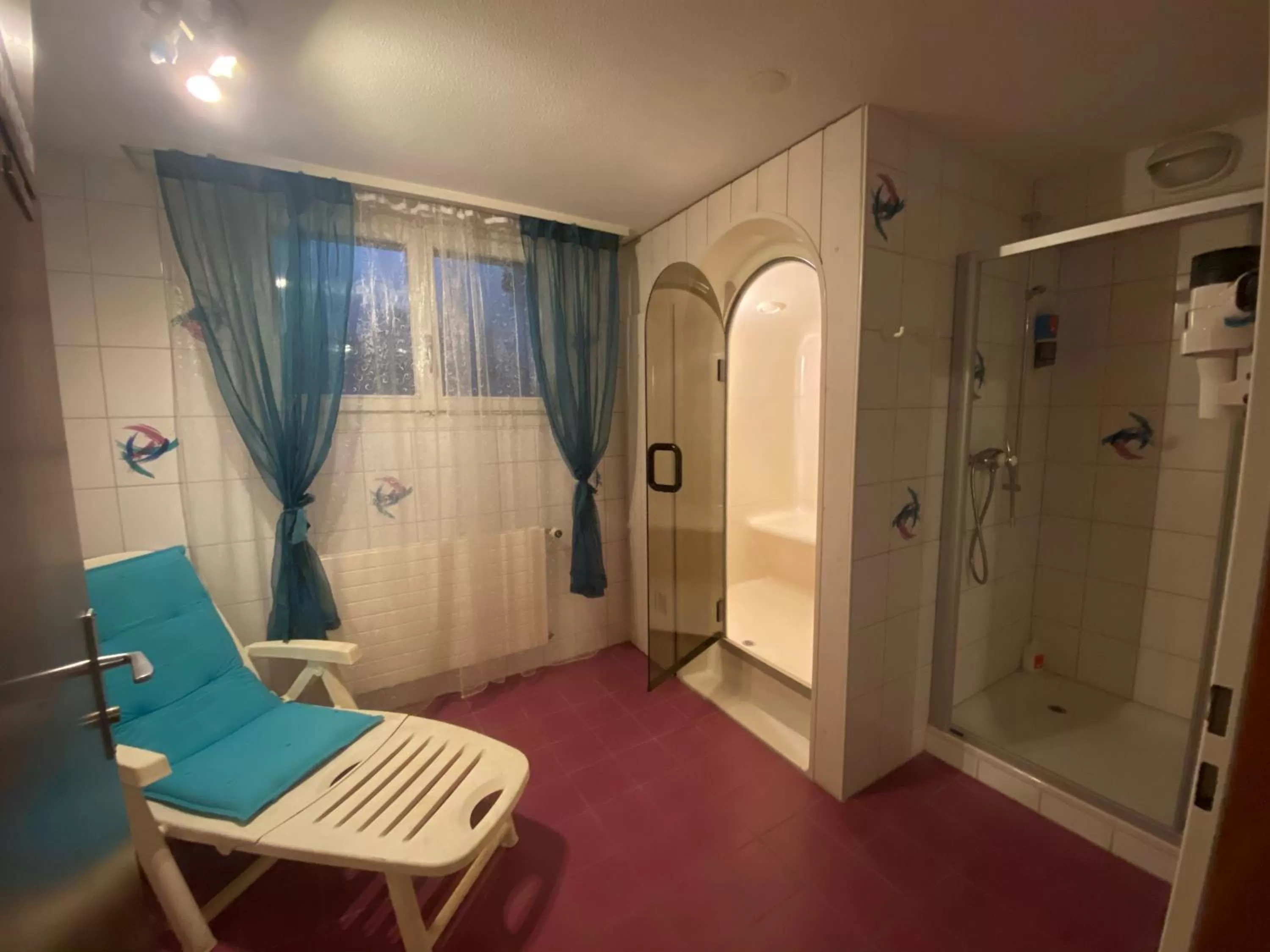 Steam room in Hotel Crystal