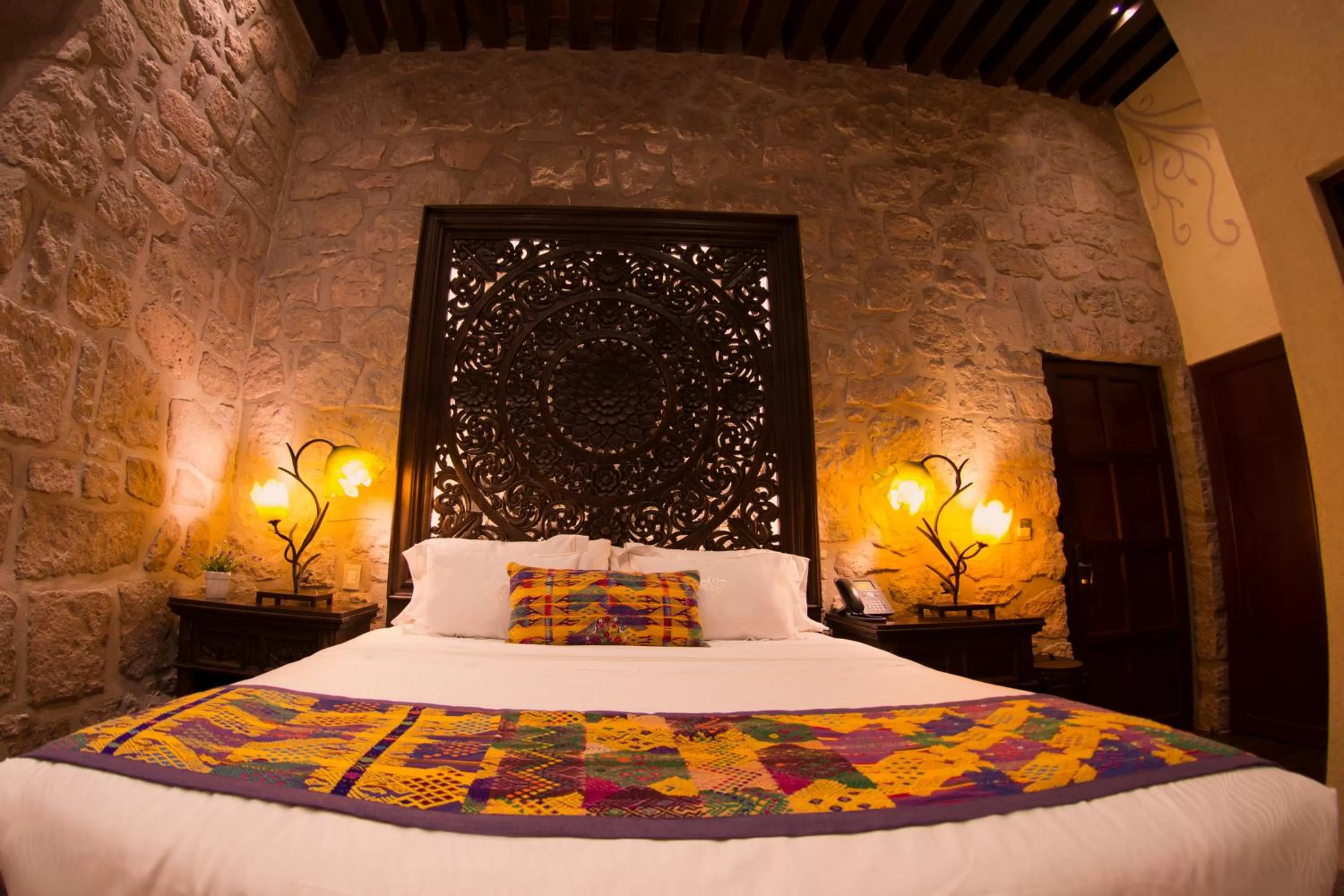 Bed in Hotel De La Soledad