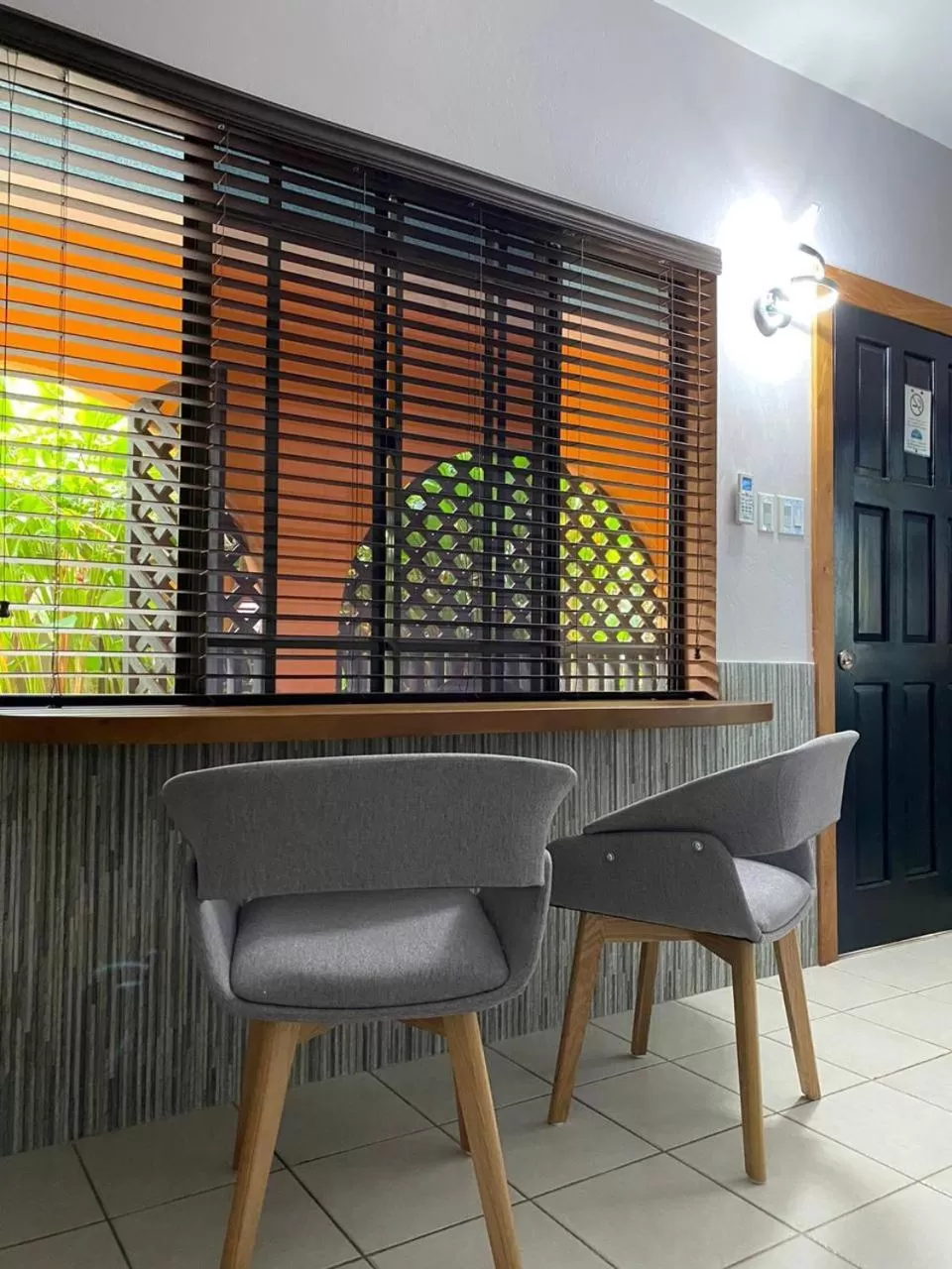 Decorative detail in Sunrise Club Hotel