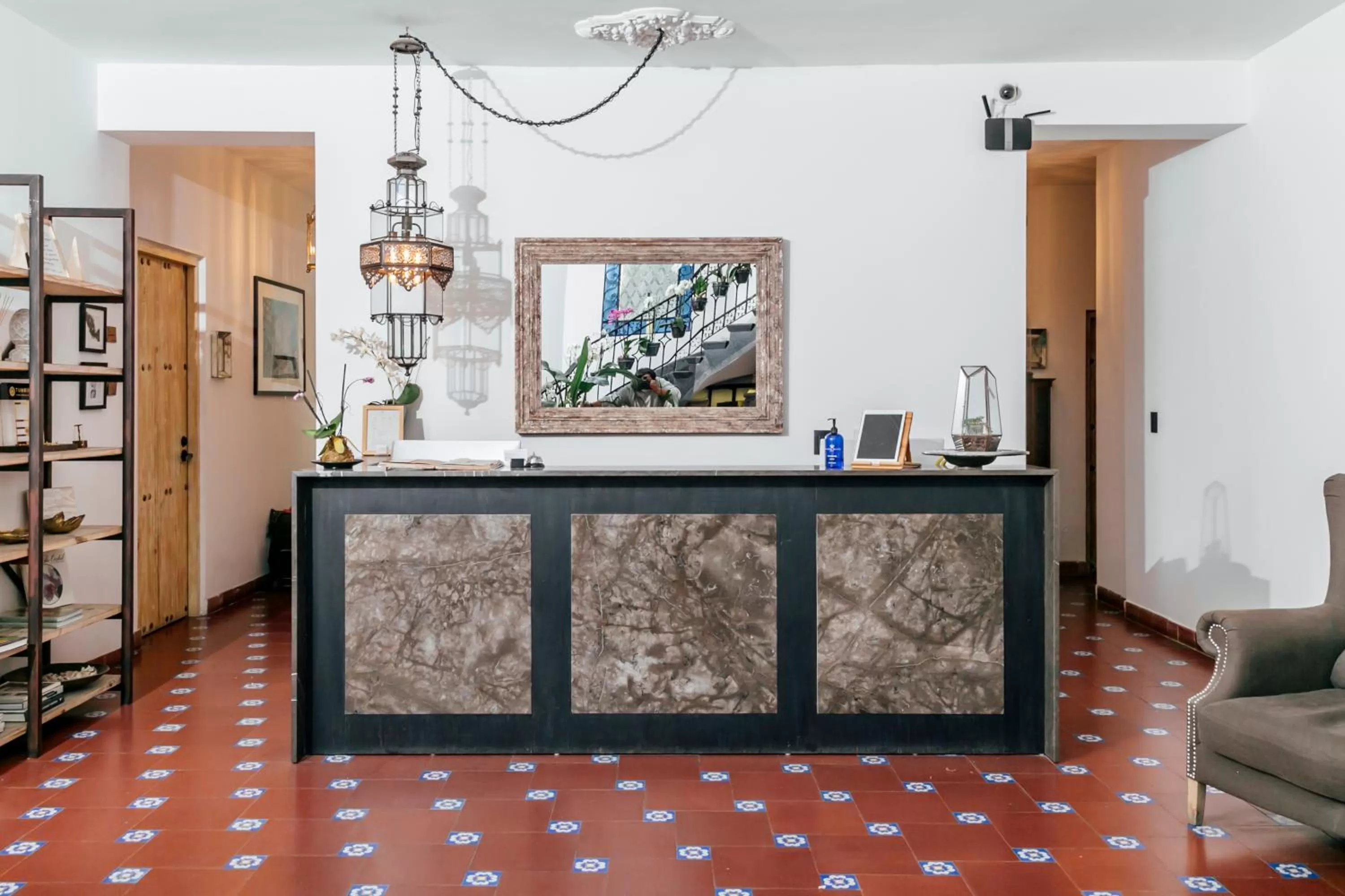 Lobby or reception in Orchid House Mexico City