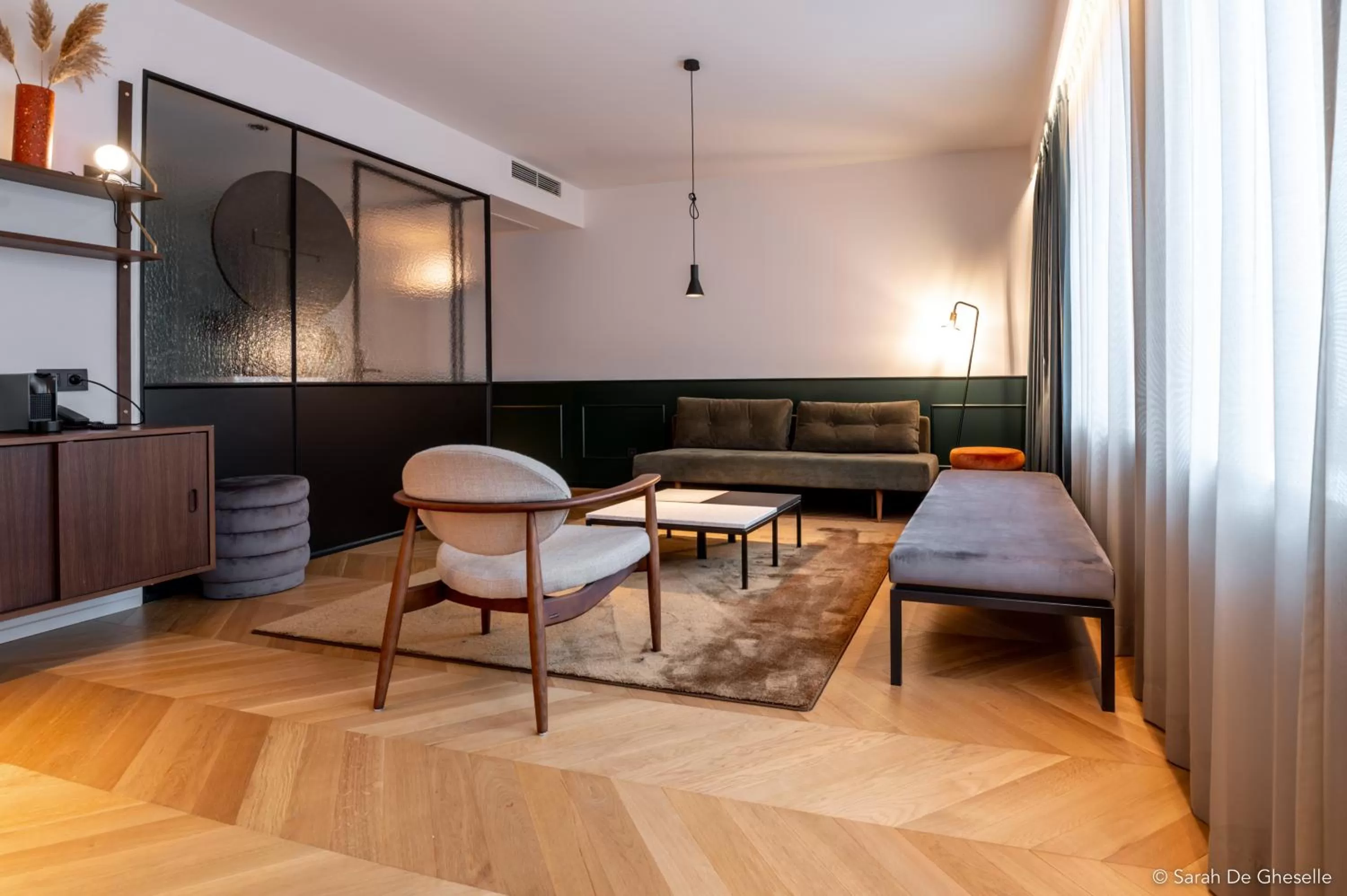 Seating area in Yalo Urban Boutique Hotel Gent