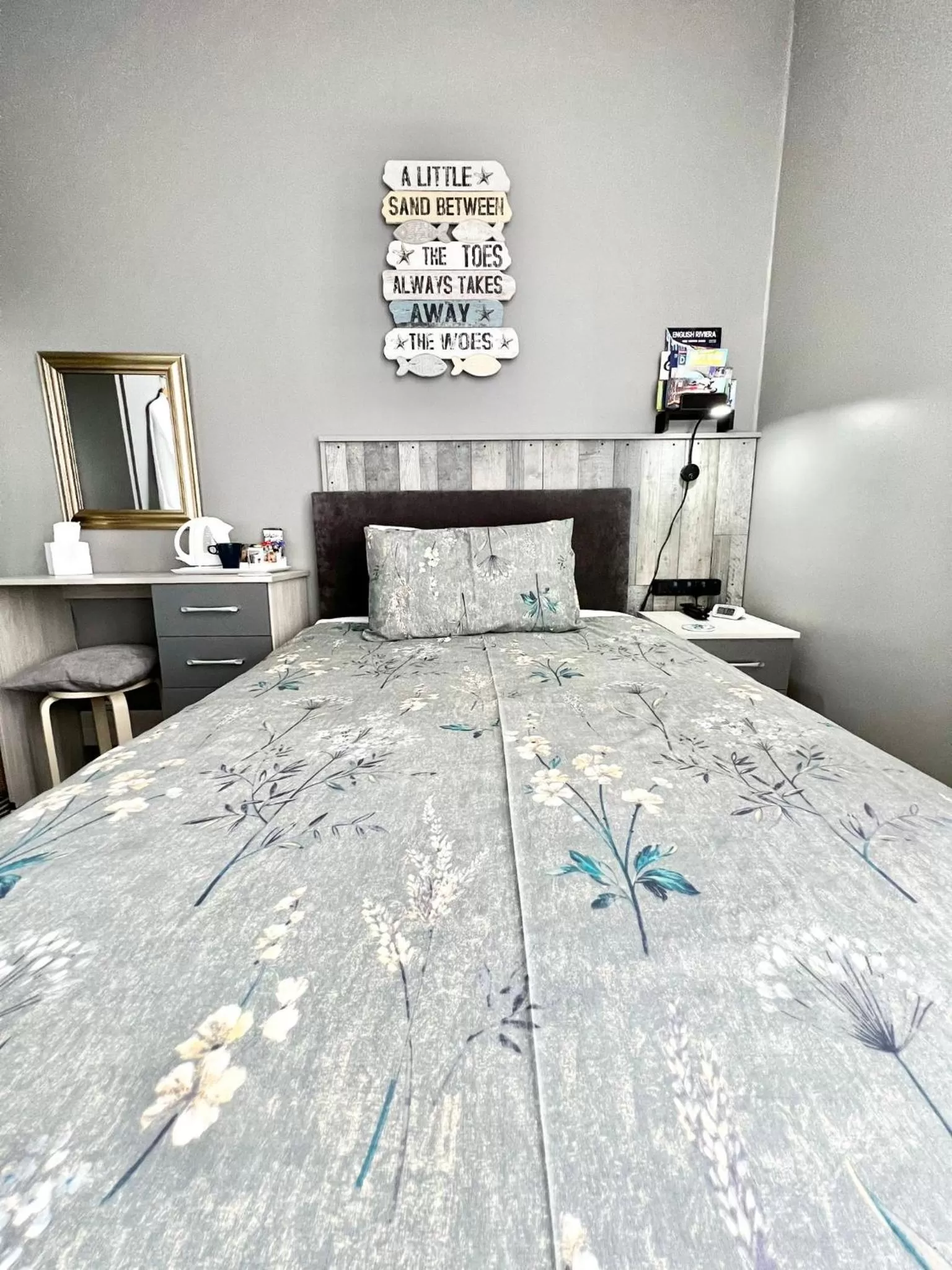 Bed in Belle Dene Guest House