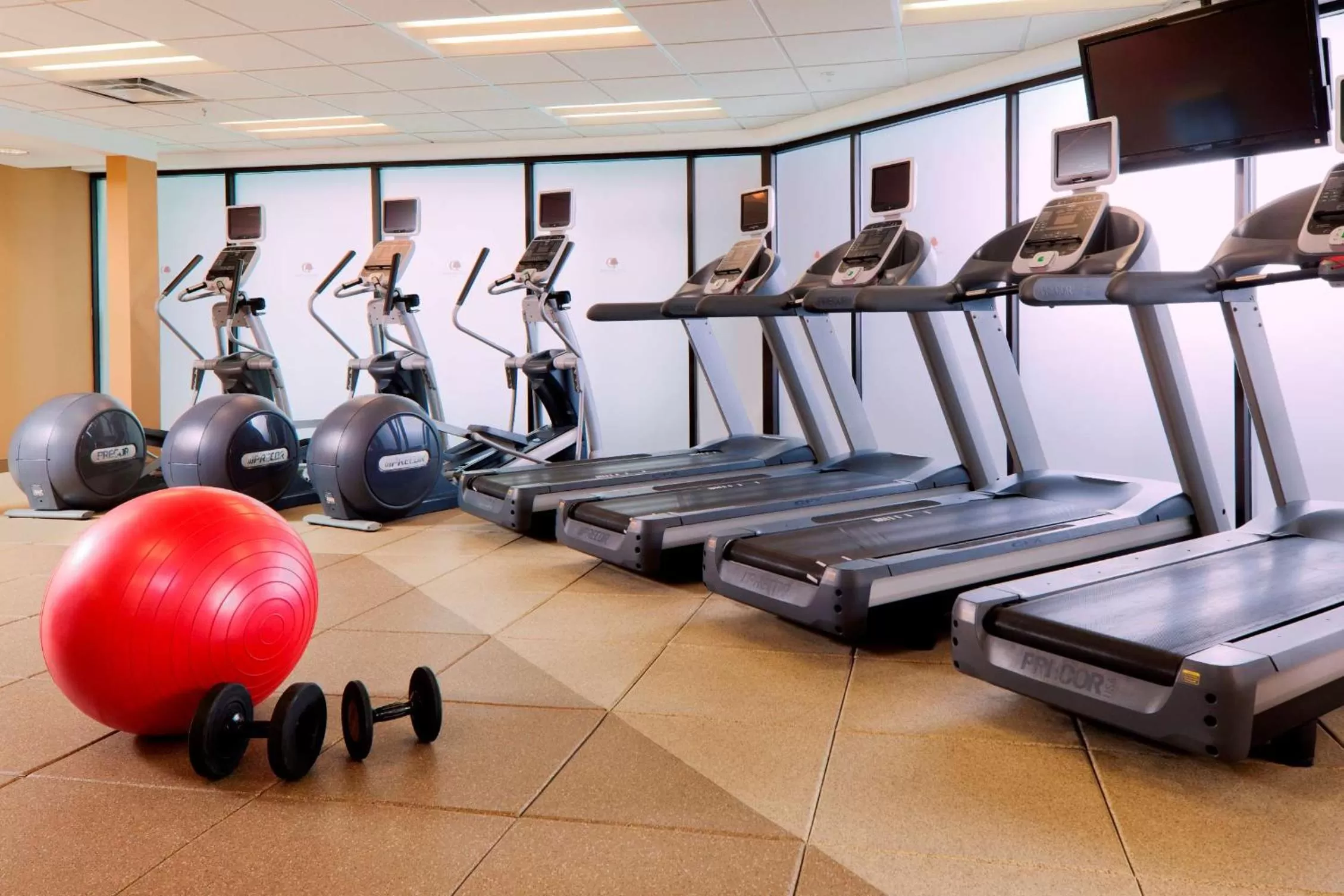 Fitness centre/facilities in DoubleTree by Hilton Hotel & Suites Pittsburgh Downtown