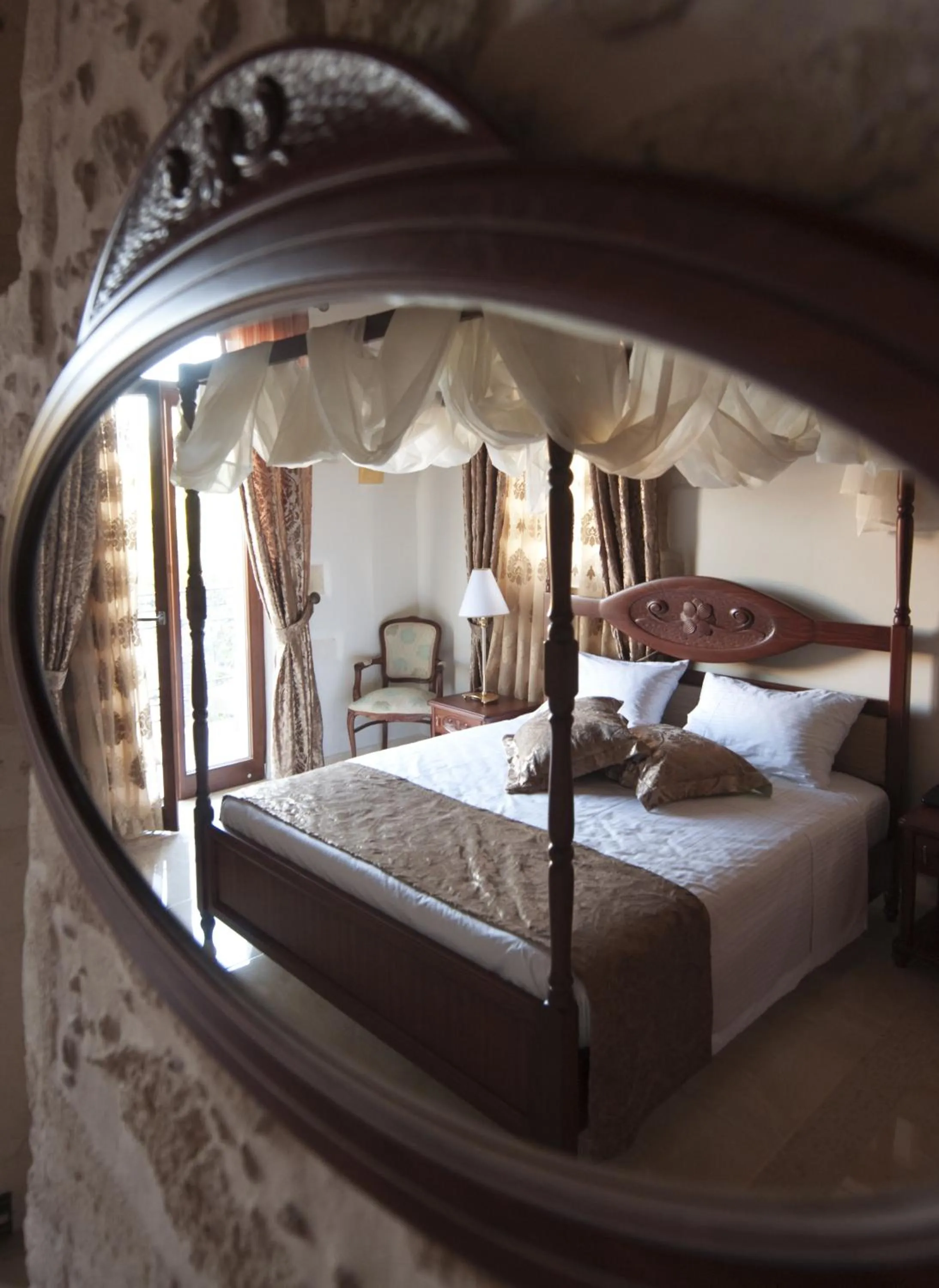 Bed in Antica Dimora Suites