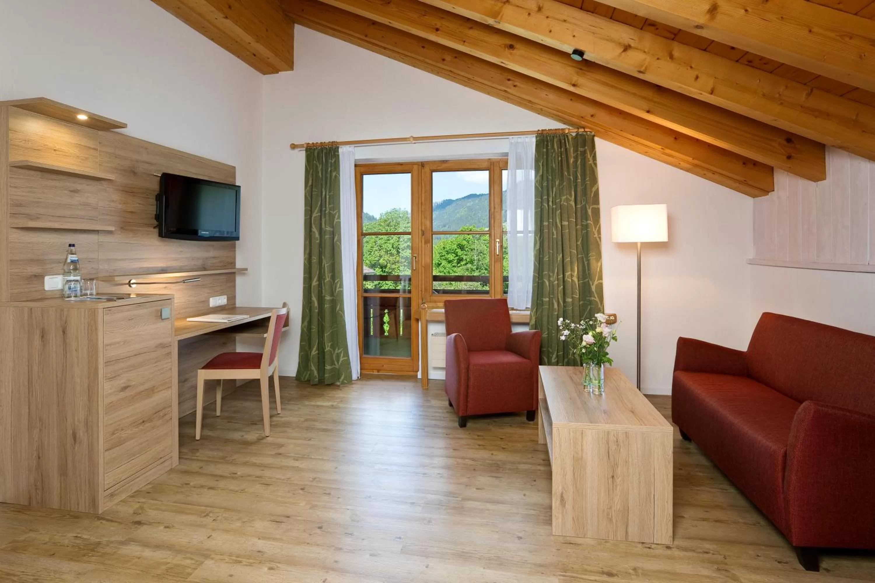 Living room, Seating Area in Ringhotel Nebelhornblick