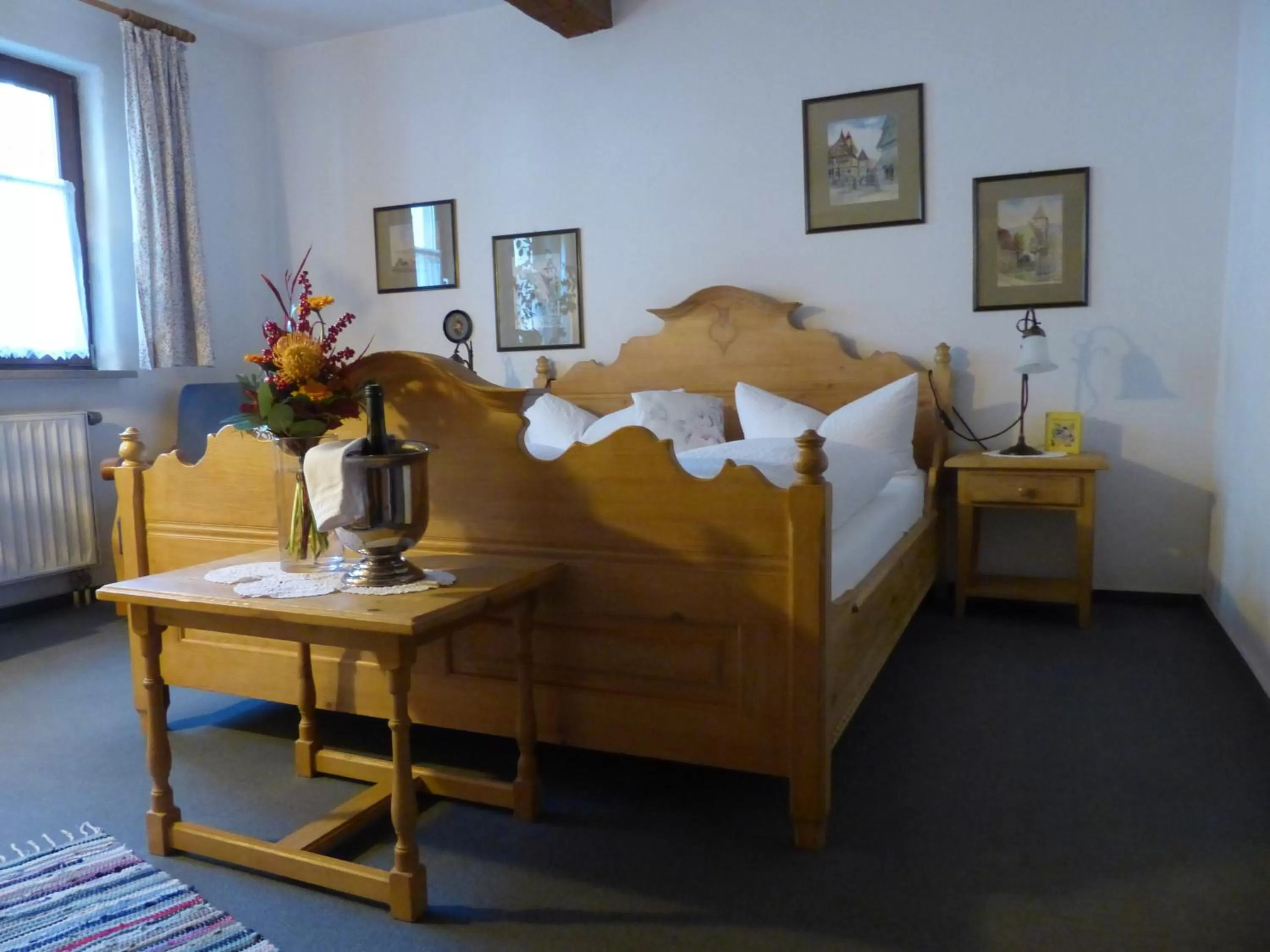 Bed in Hotel Gerberhaus