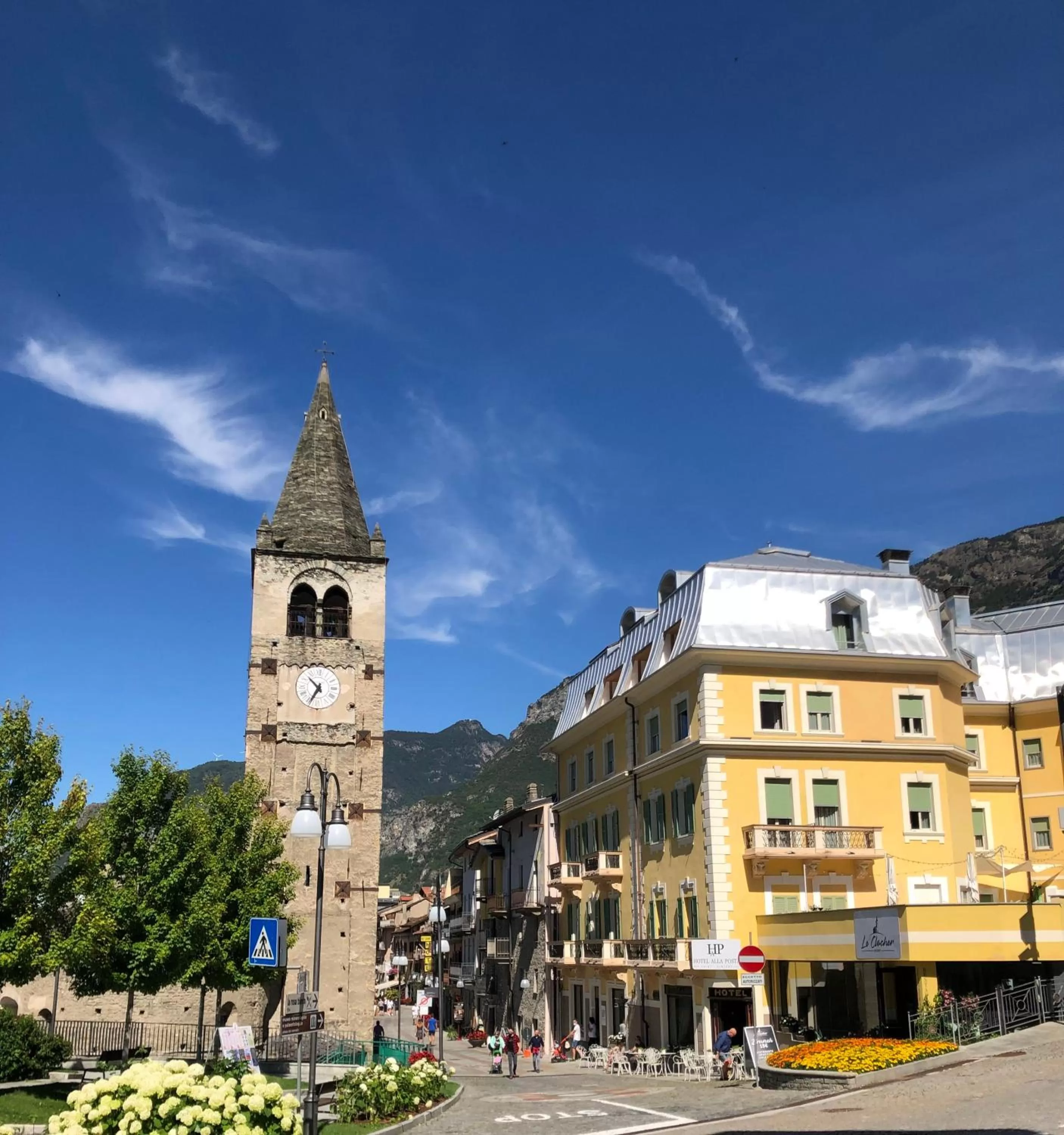 Property building in Hotel Alla Posta