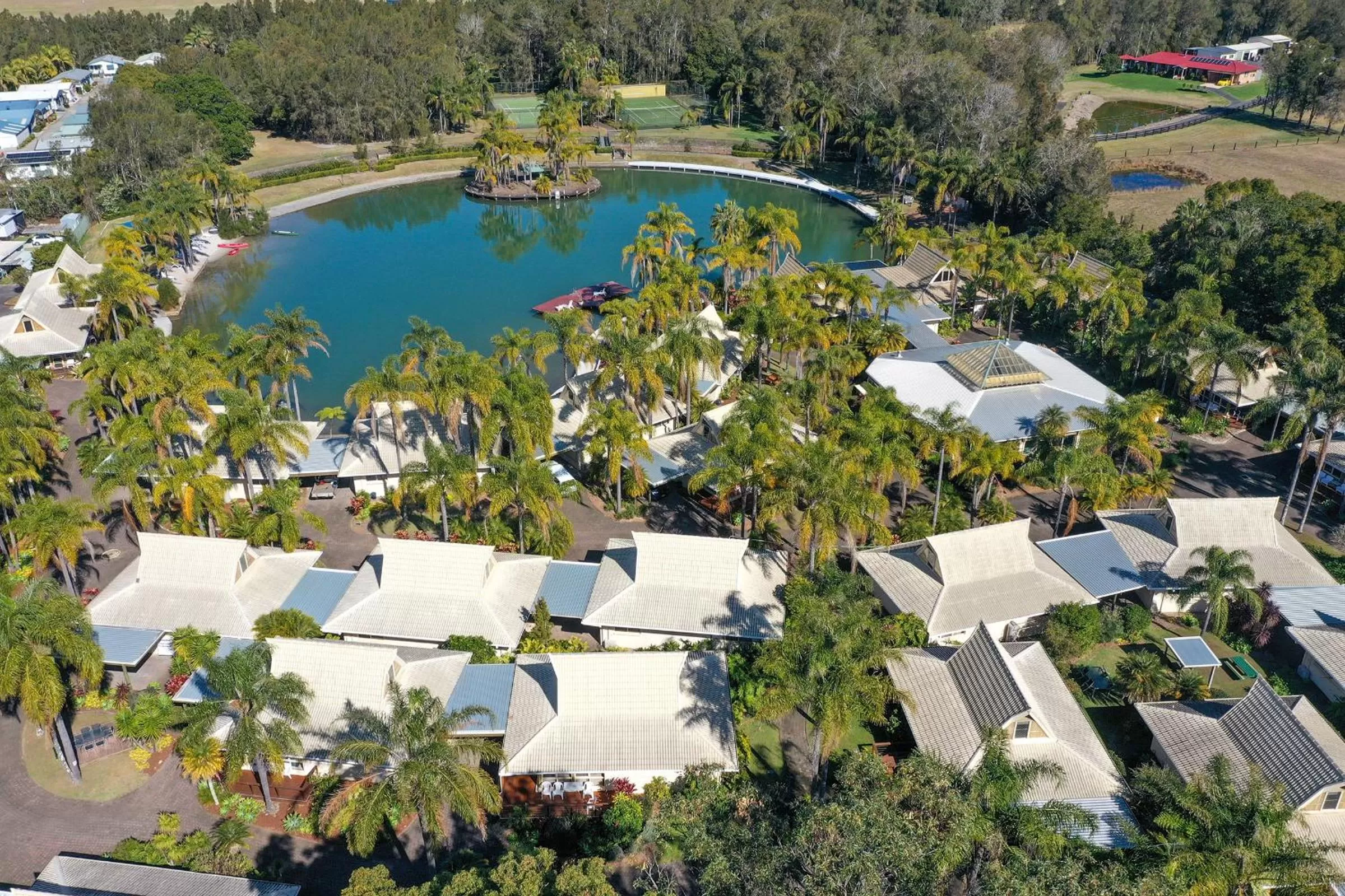 Property building in ULTIQA Village Resort