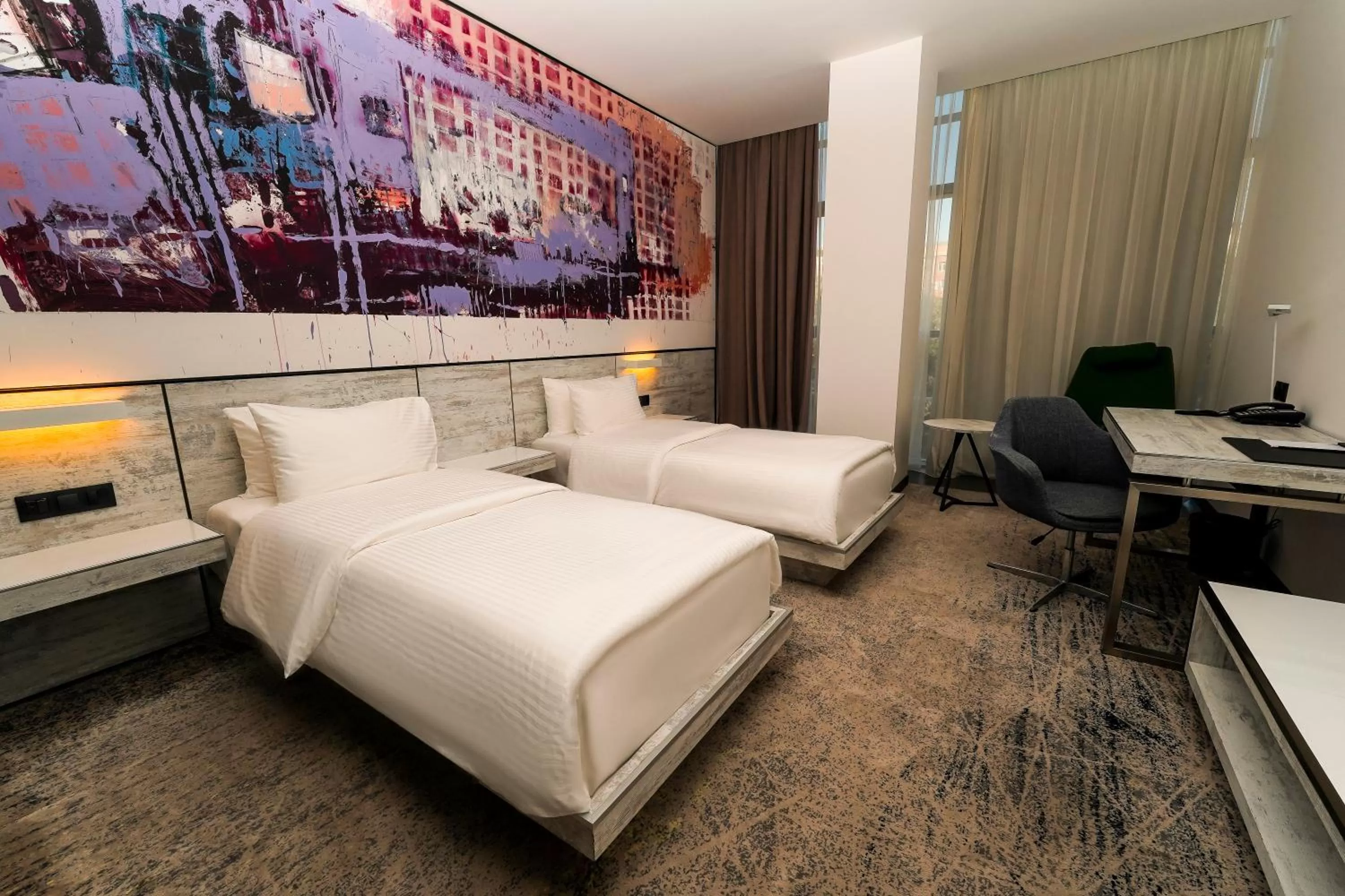 Property building, Bed in Messier 53 Hotel Yerevan