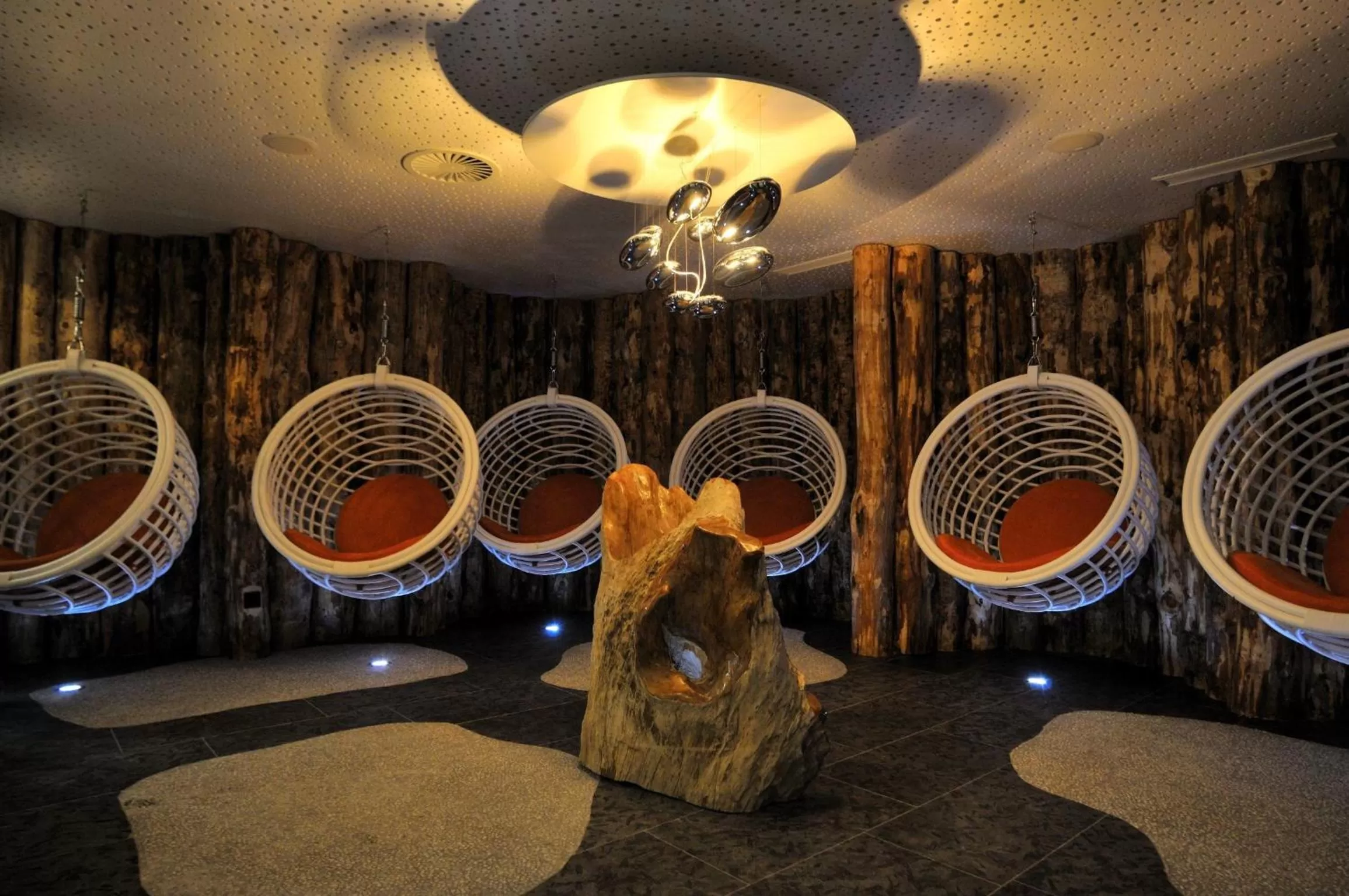 Sauna in Hotel Alpine Palace