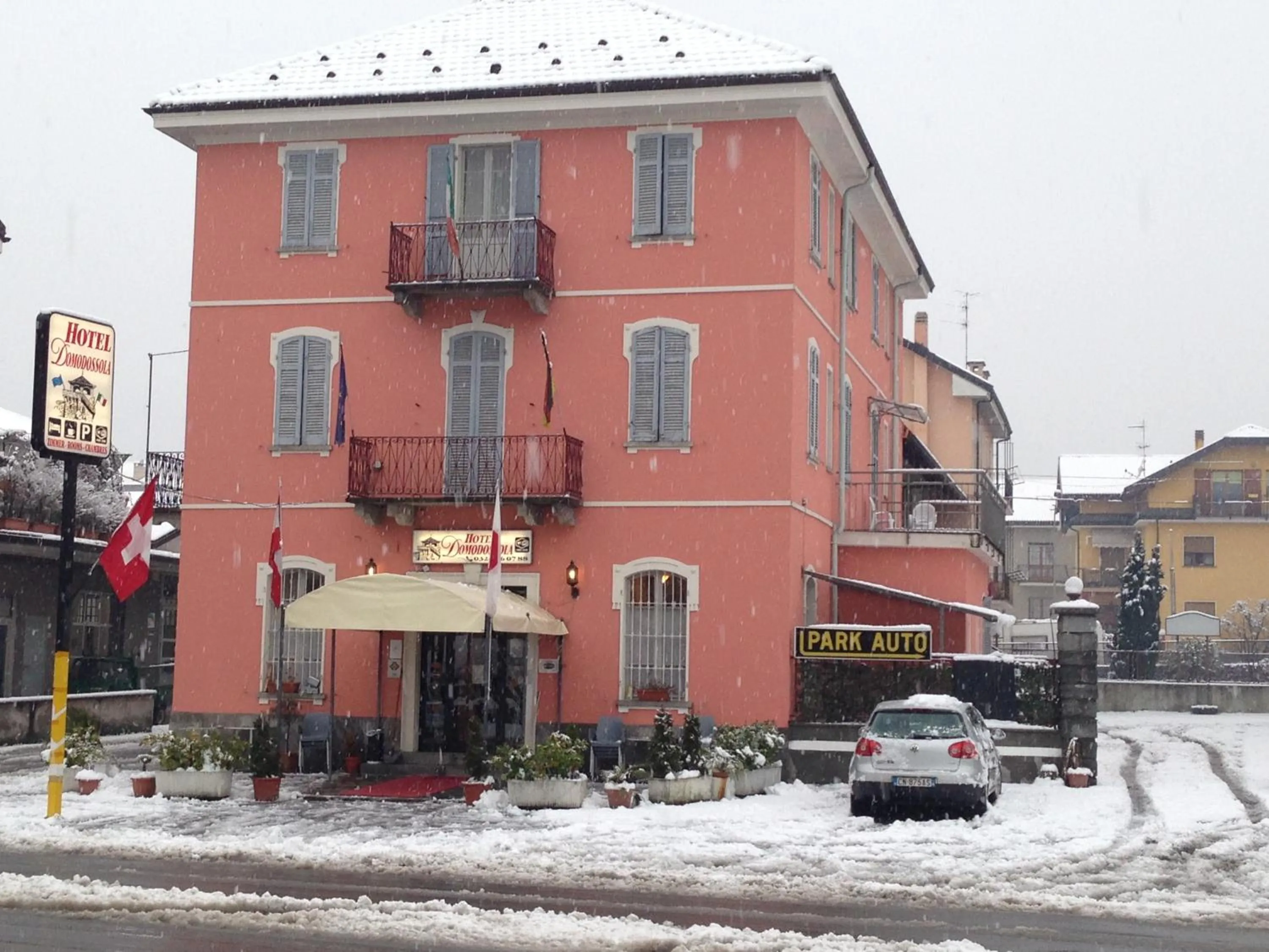 Property building in Hotel Domodossola