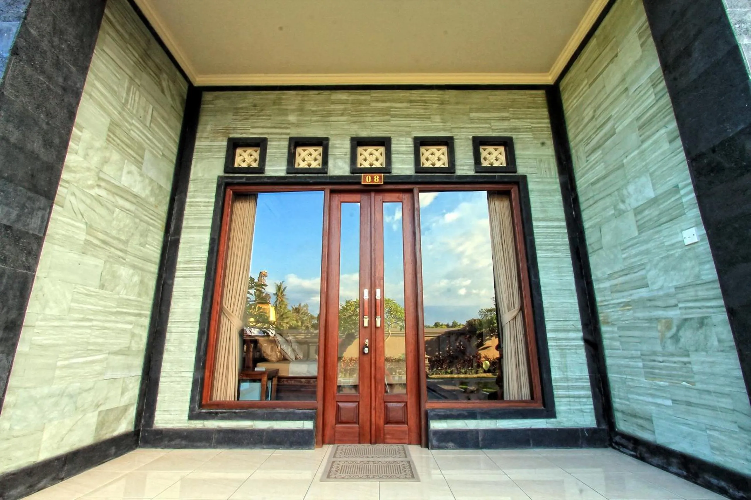 Seating area in Ubud Canti Accommodation