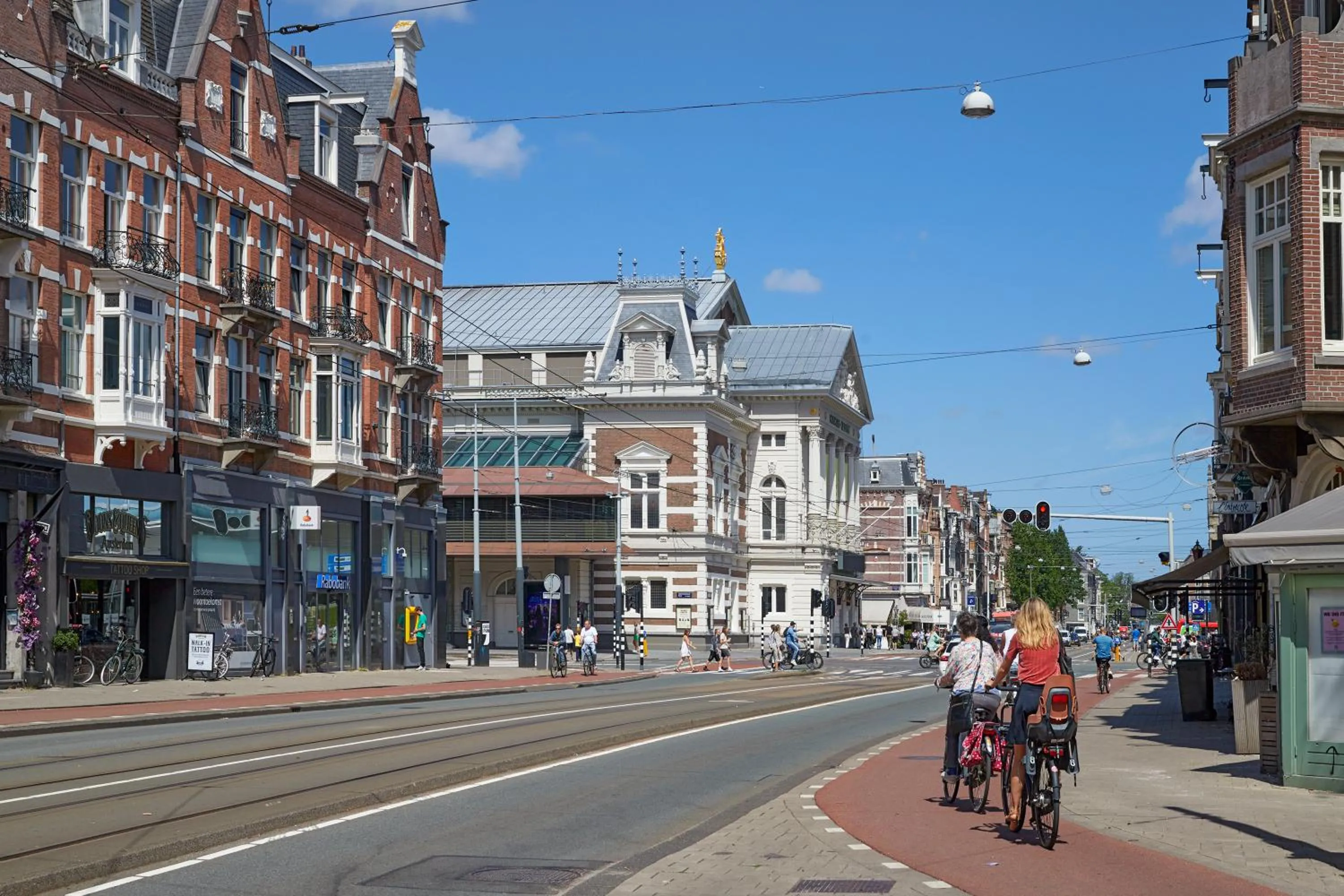 City view in Nova Apartments Amsterdam