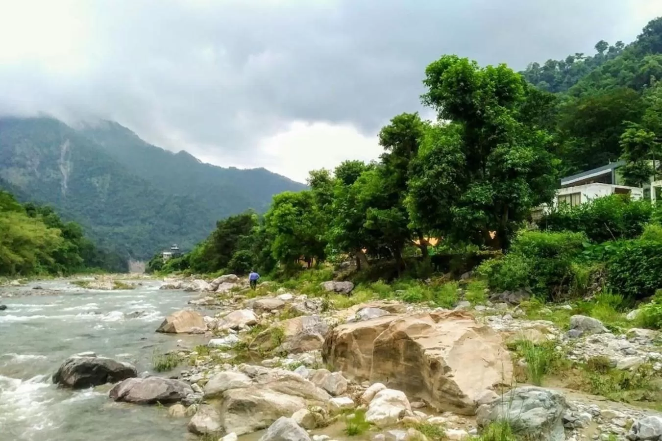 Natural landscape in Nishantam Rishikesh
