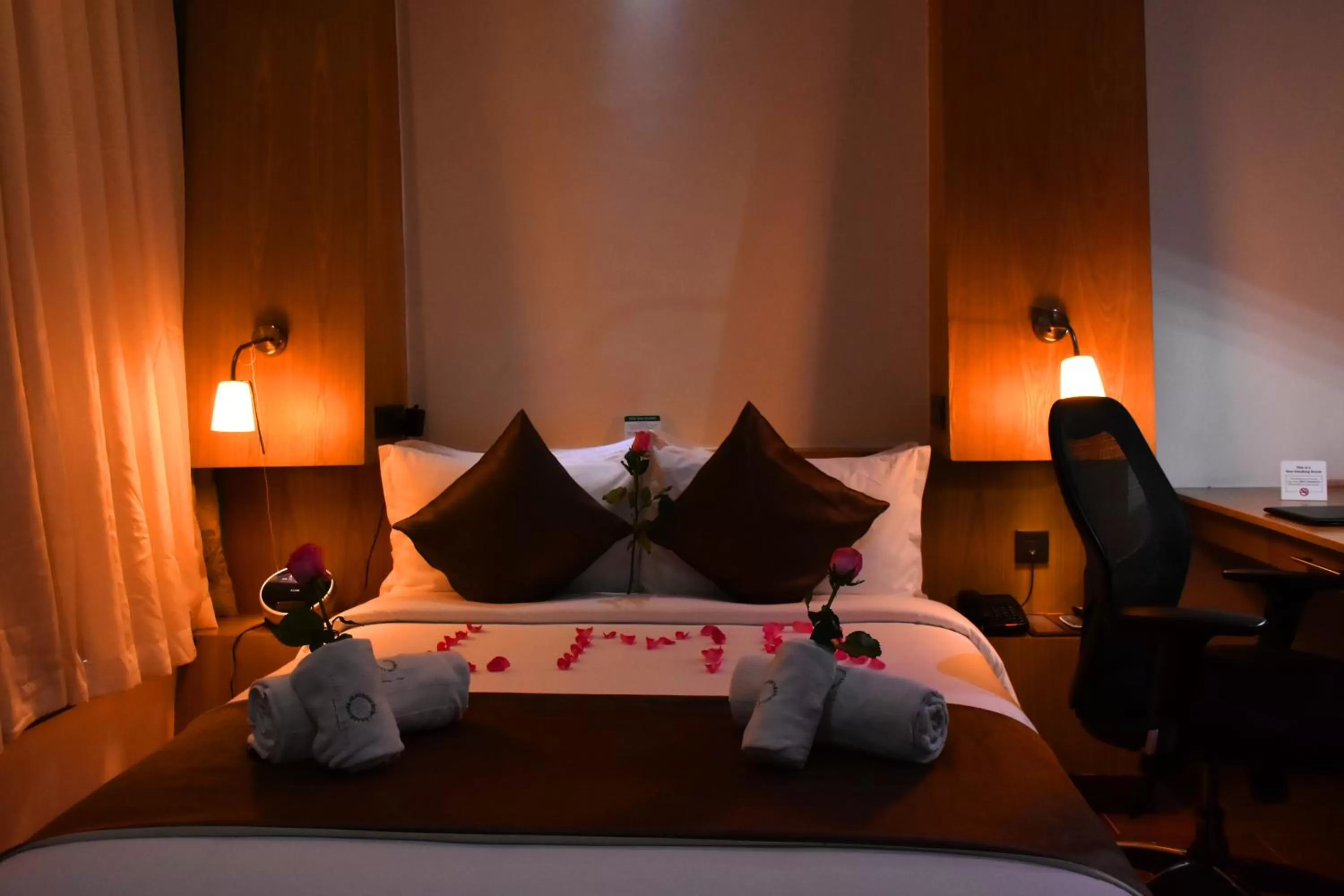 Decorative detail, Bed in La Maison Royale