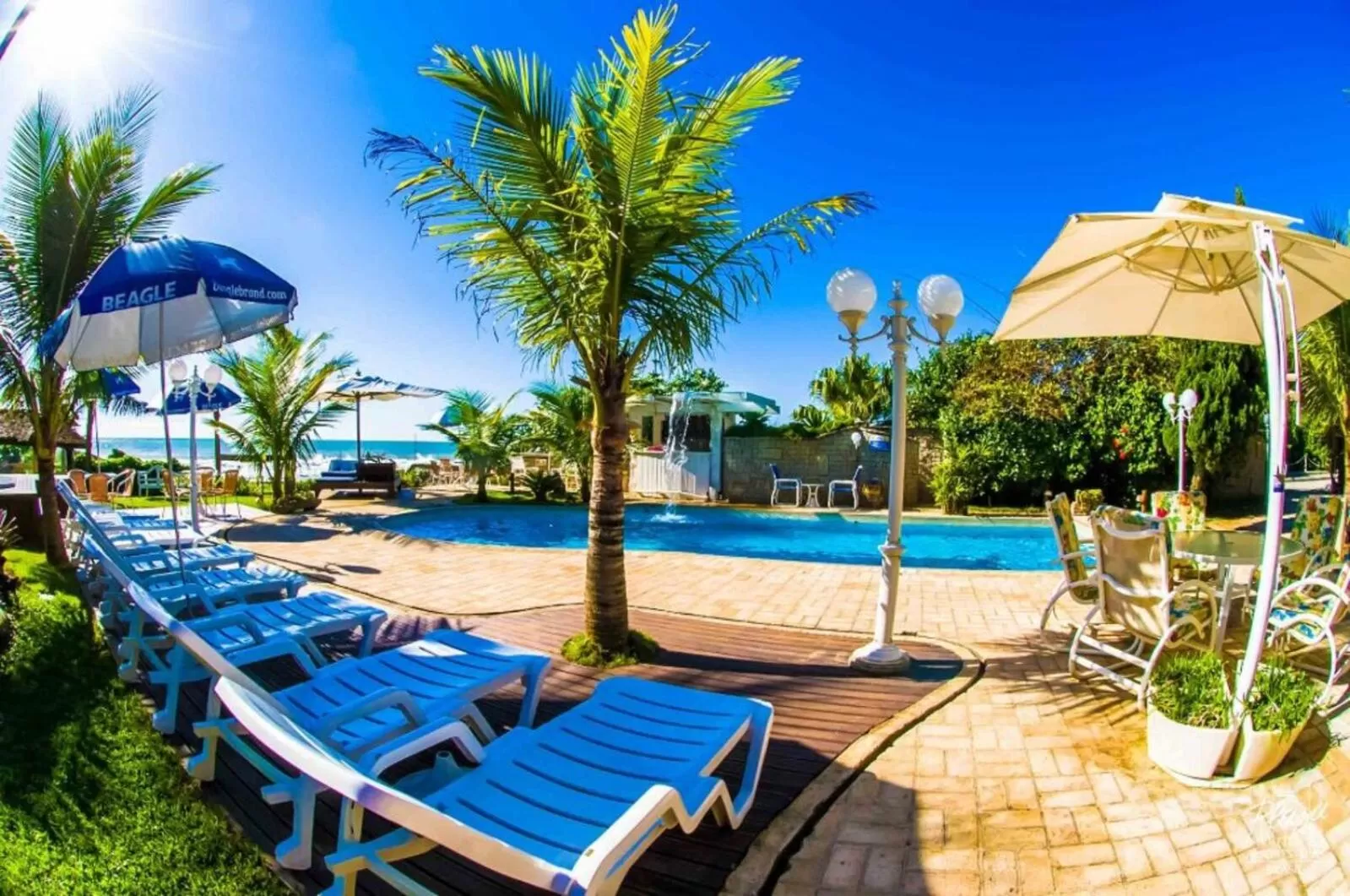 Swimming Pool in Pousada Canto da Vigia