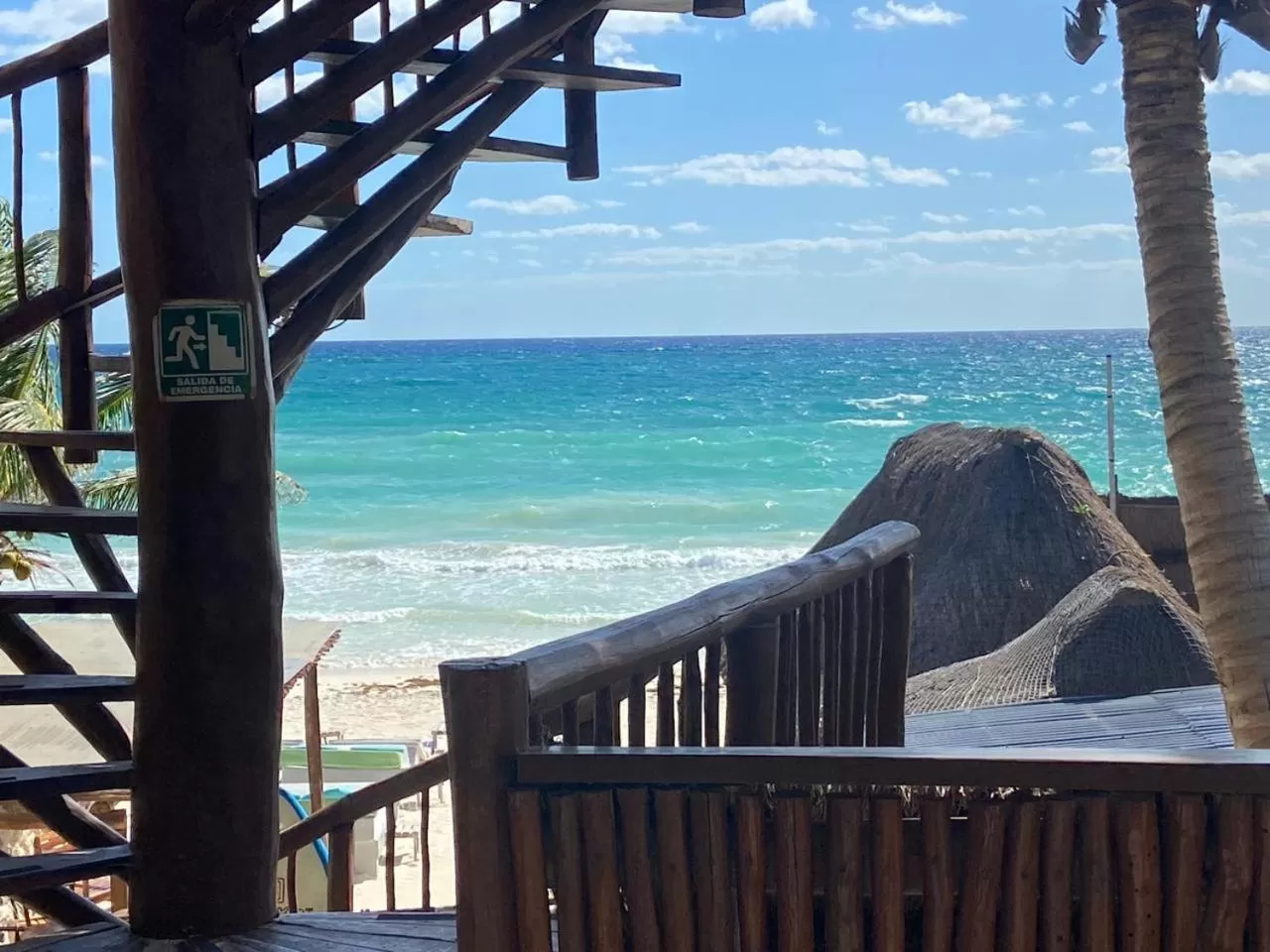 Natural landscape in Playa Canek Beachfront Eco Hotel