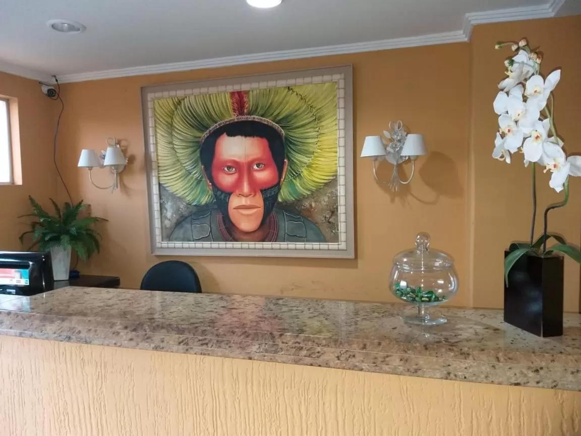 Lobby/Reception in Pousada Dois Rios