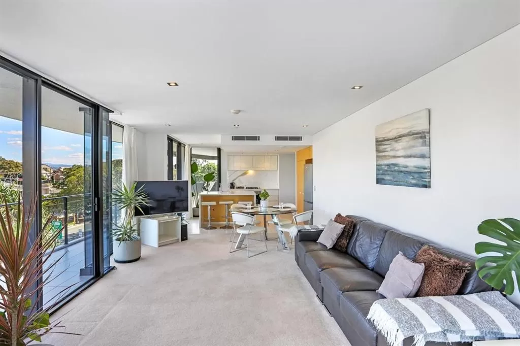 Living room in Ambience on Burleigh Beach