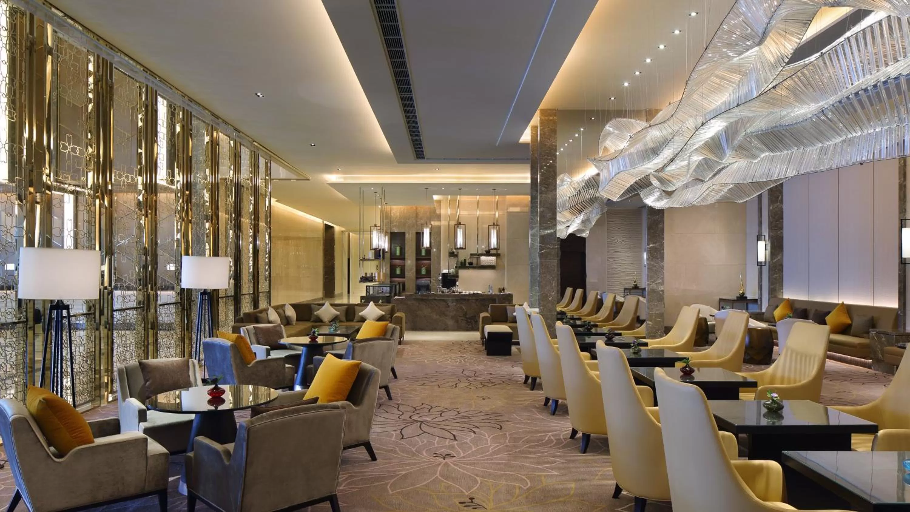 Property building in InterContinental Shanghai Hongqiao NECC by IHG