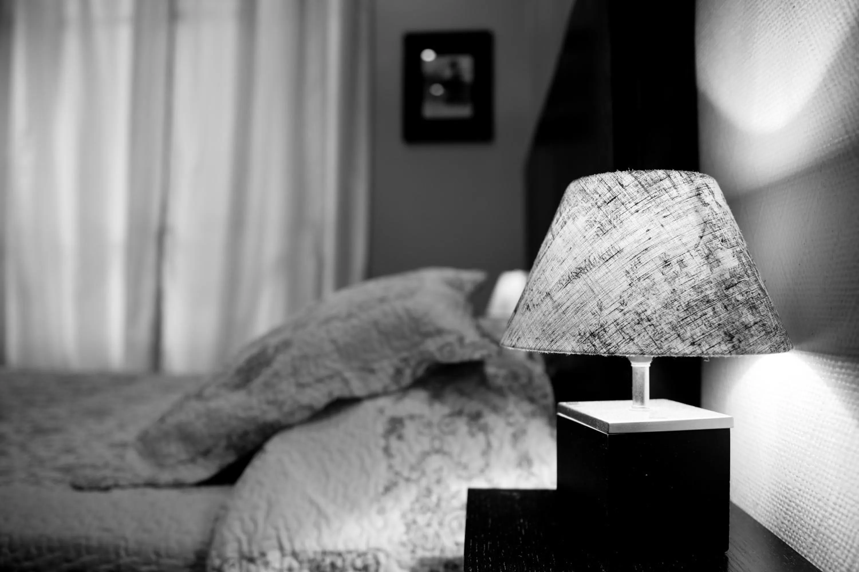 Decorative detail, Bed in Hotel Victor Hugo Nice