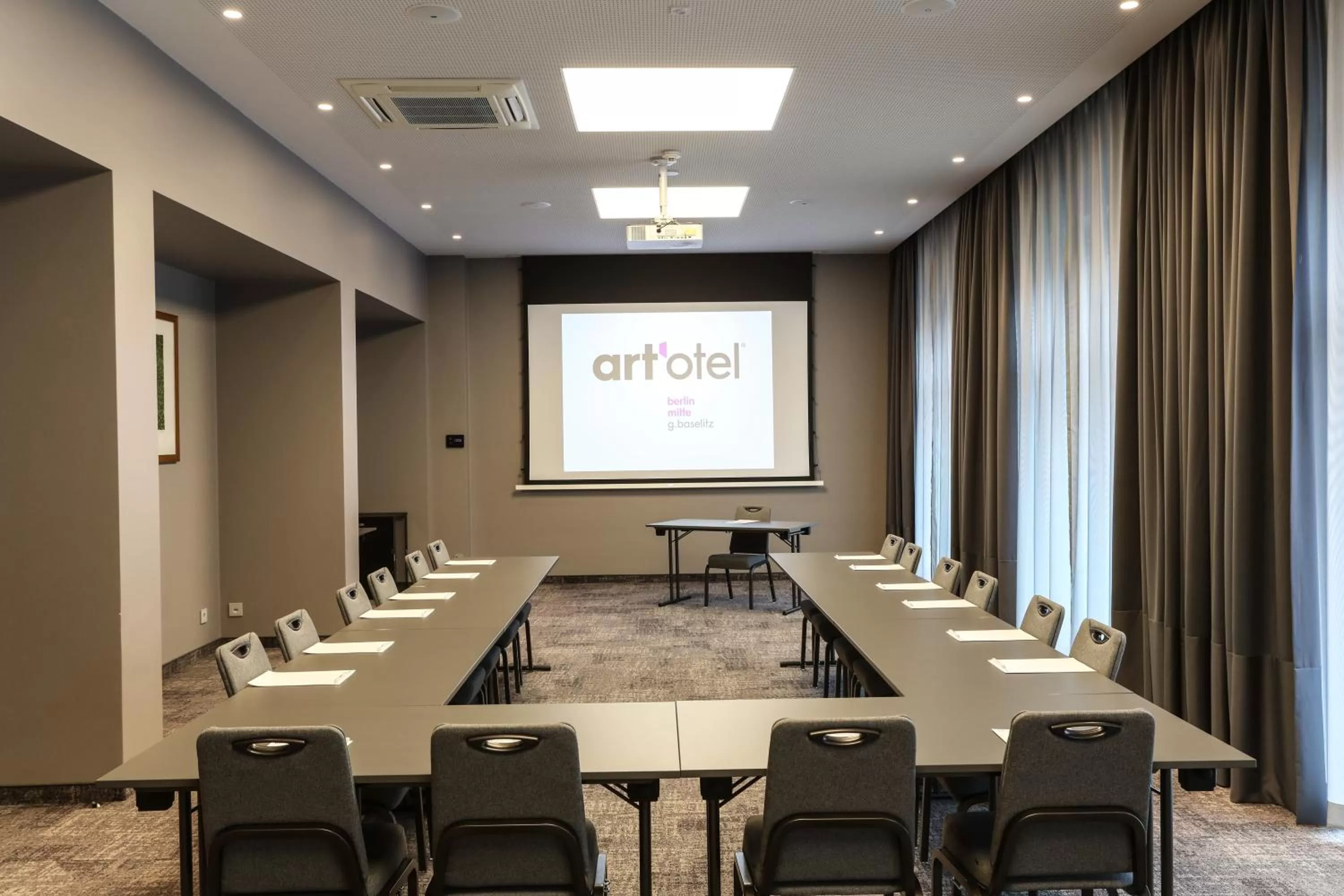 Meeting/conference room in art'otel berlin mitte, Powered by Radisson Hotels