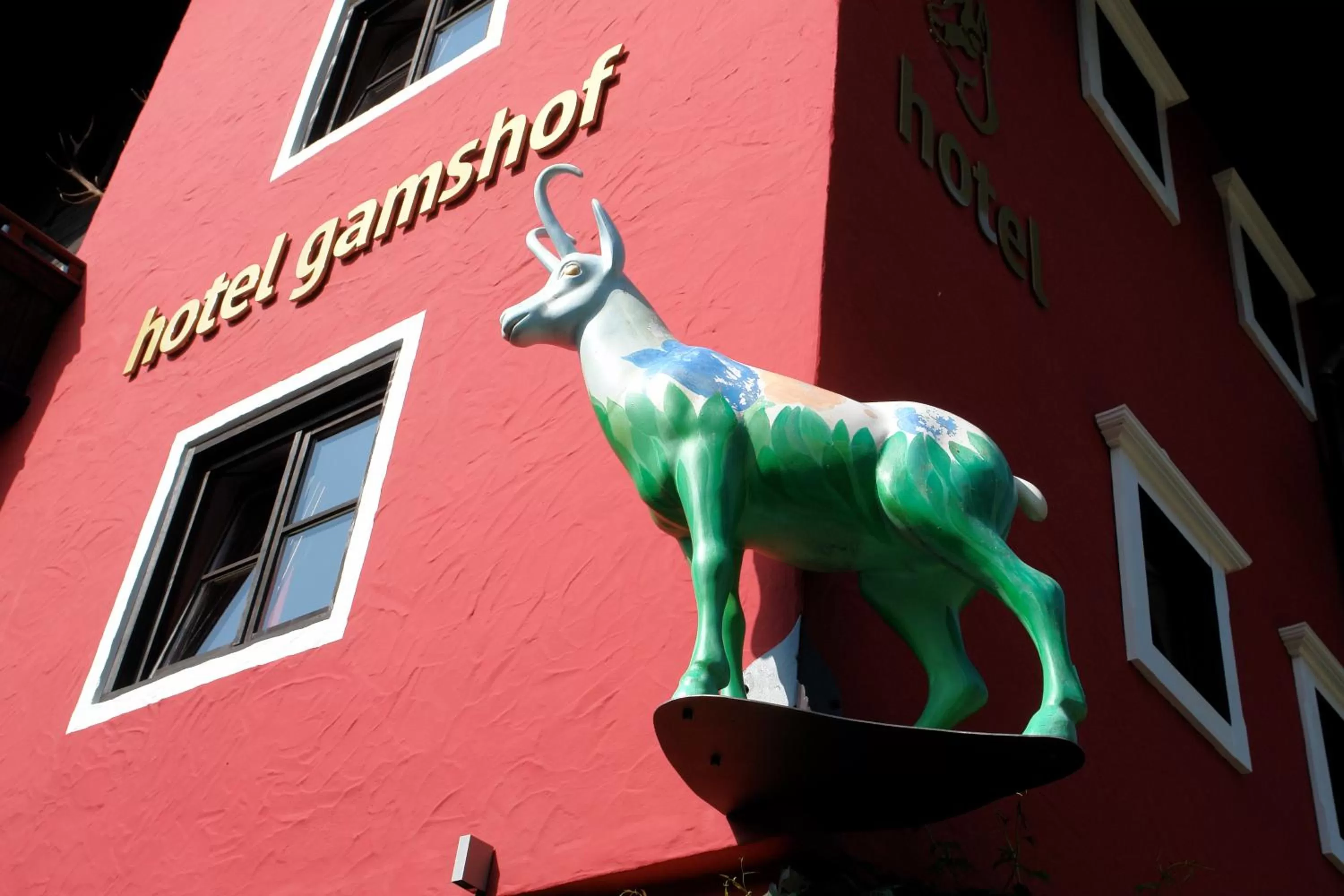 Decorative detail in Hotel Gamshof