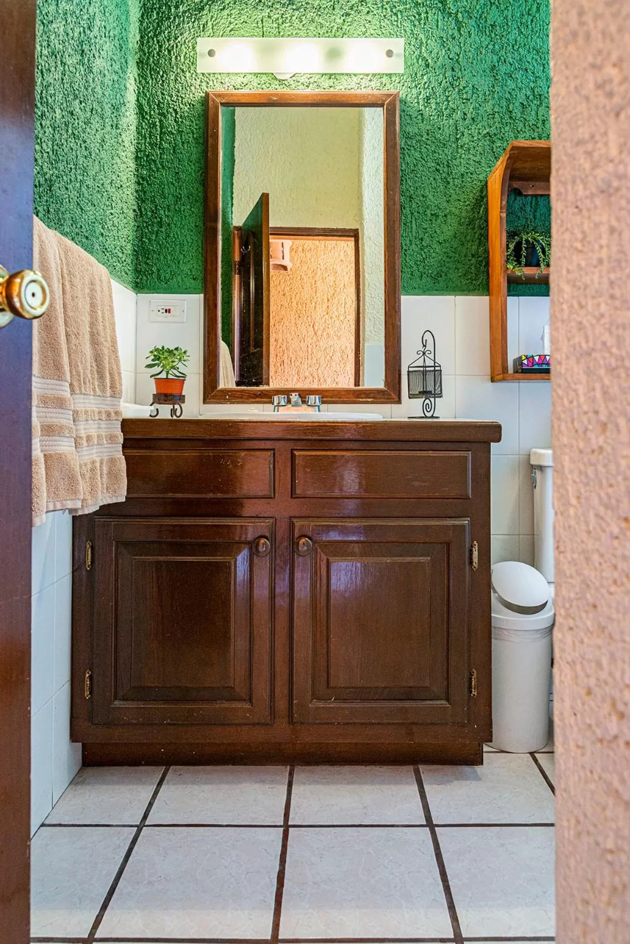Bathroom in Las Gaviotas Condo-Hotel La Paz BCS