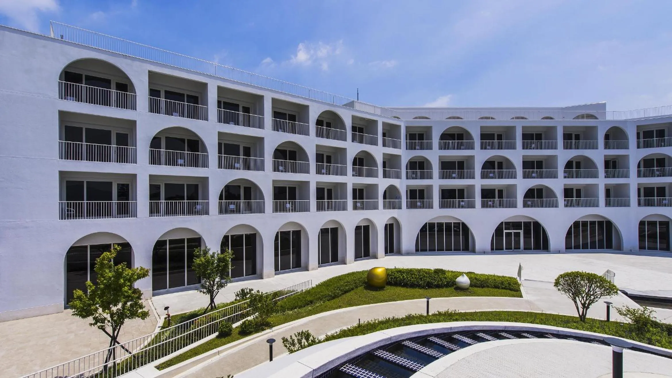 Property building in Golden Tulip FAB Hotel New Taipei