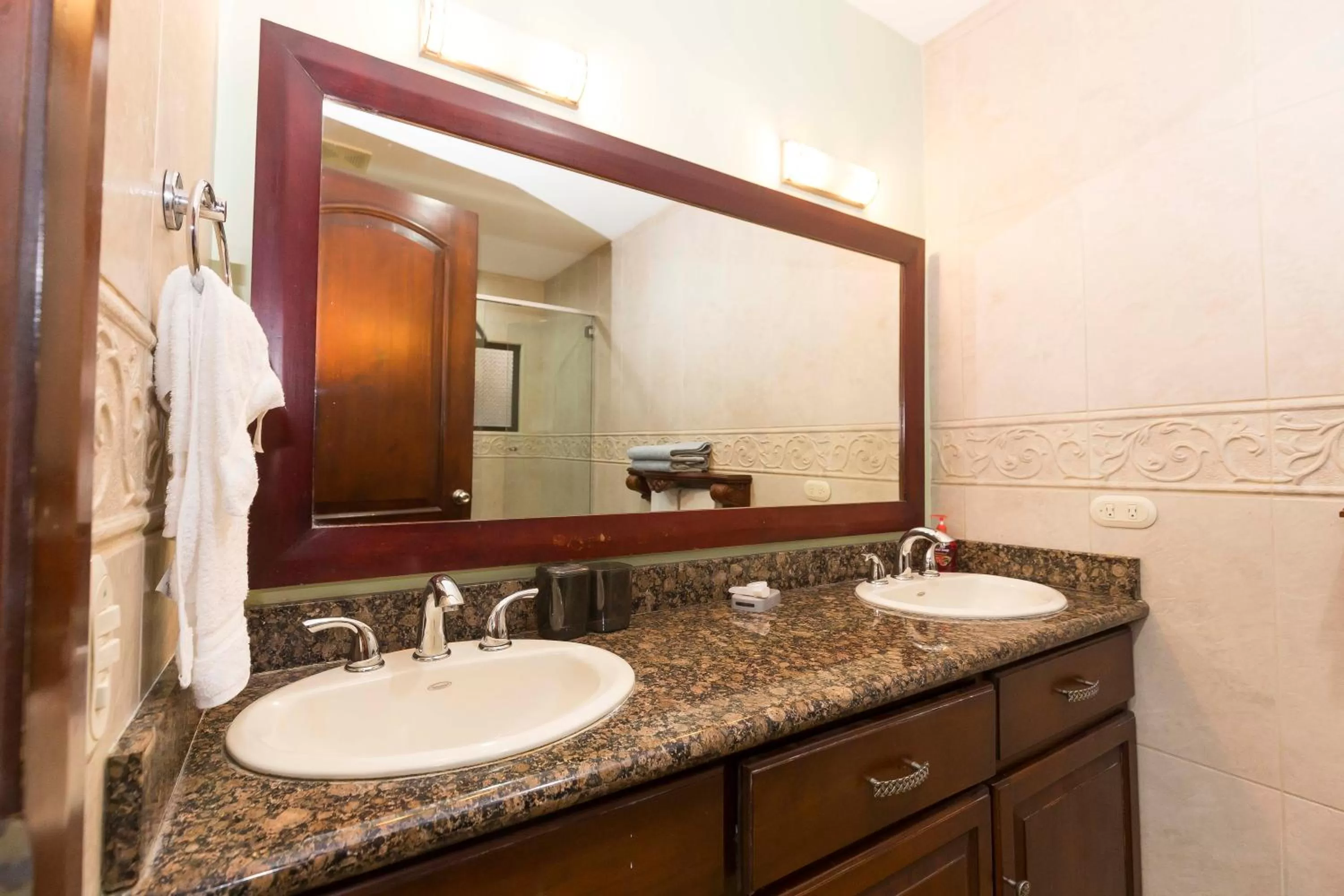 Shower in Monte Carlo Luxury Condominiums