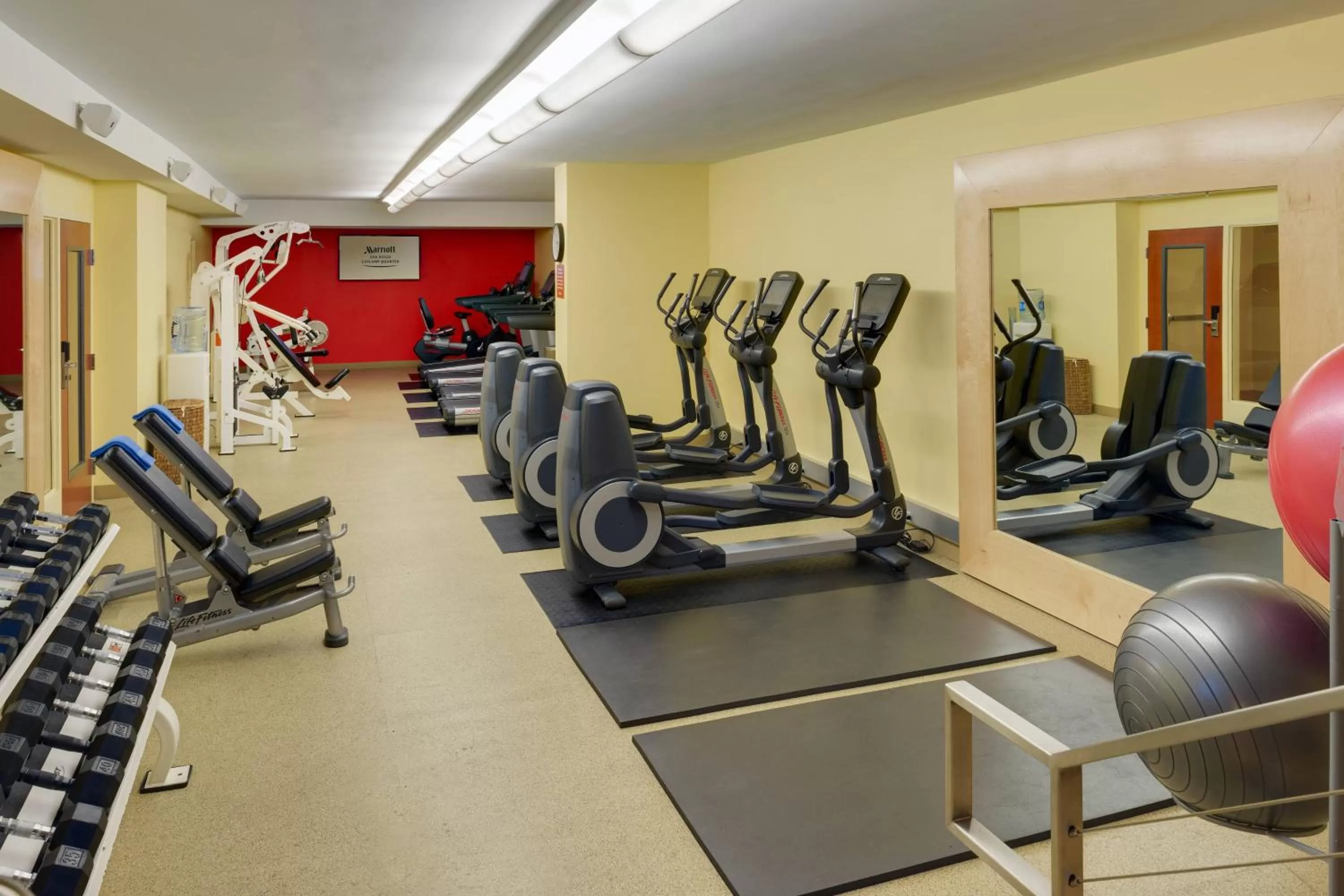 Fitness centre/facilities in San Diego Marriott Gaslamp Quarter