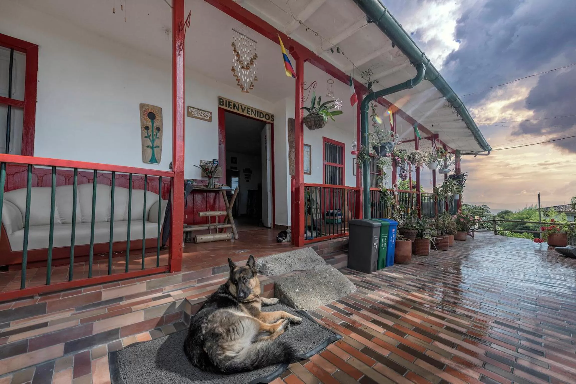 Facade/entrance in Eco Lodge La Juanita