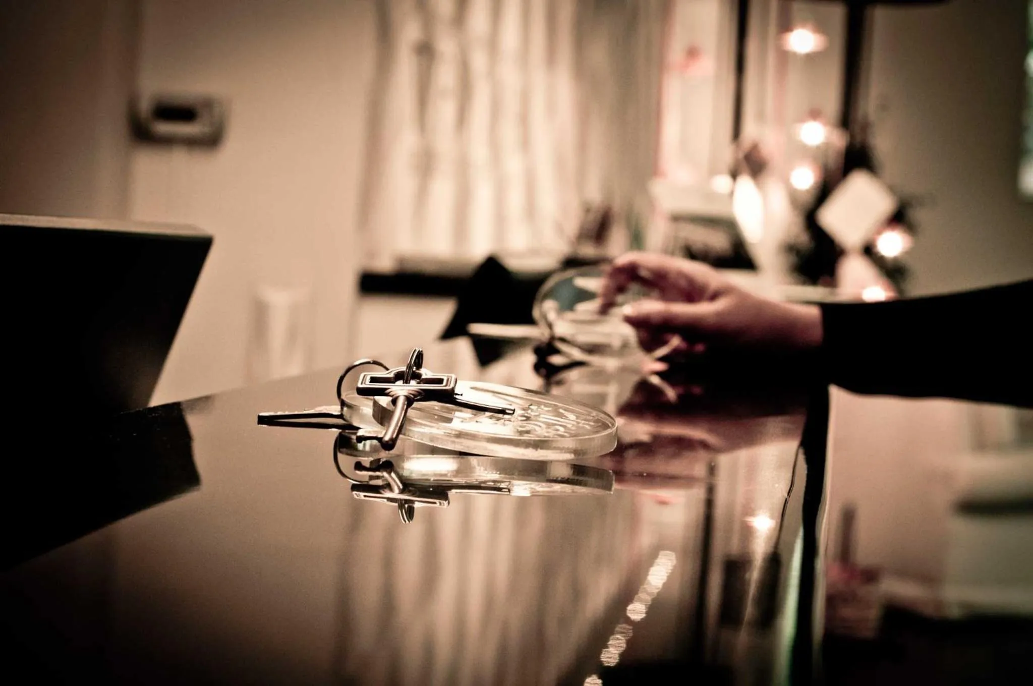 Lobby or reception in Hotel Marad