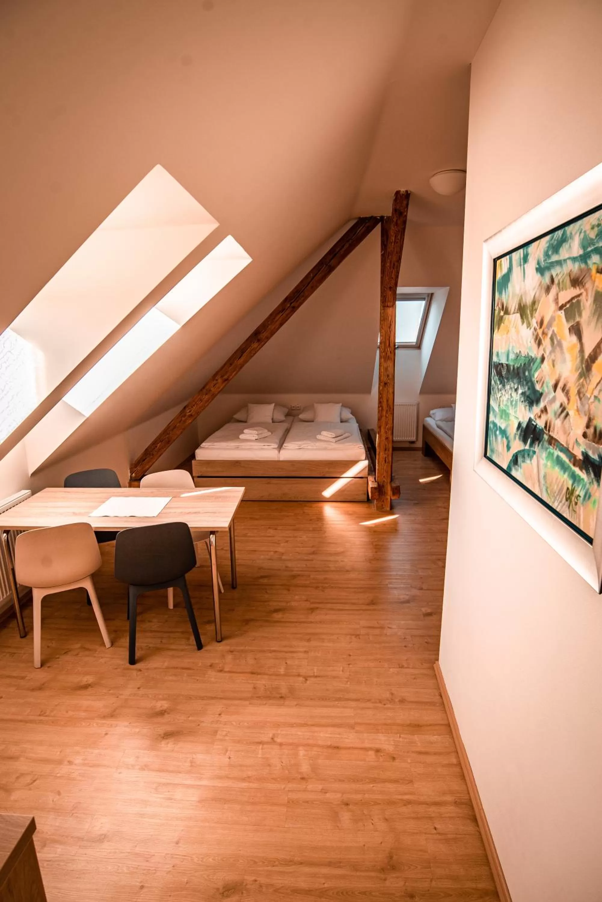 Photo of the whole room, Bed in Penzion Panský dvůr Telč