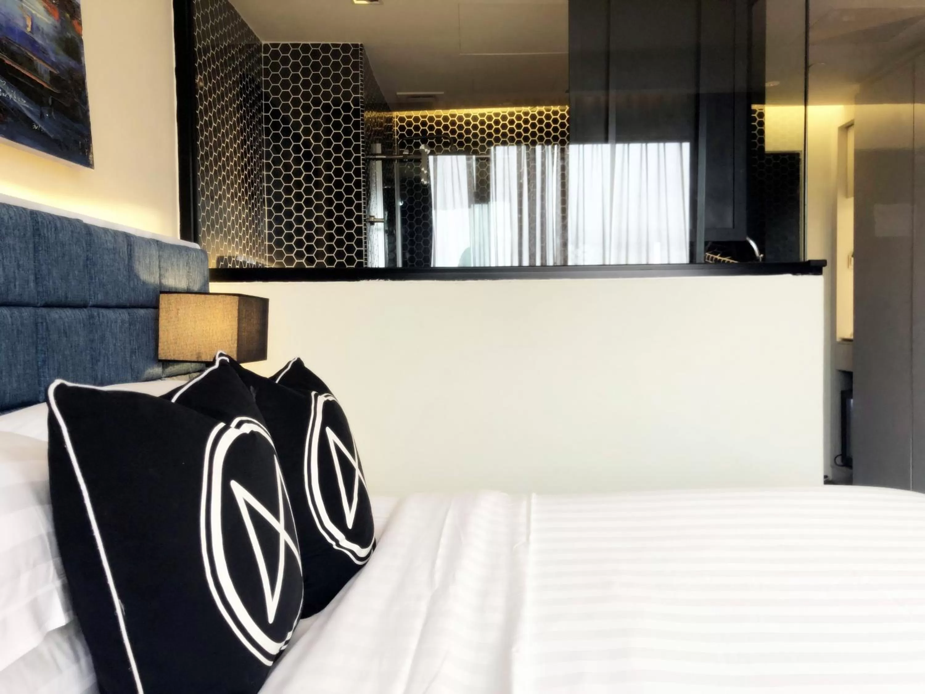 Photo of the whole room, Bed in M Roof Hotel & Residences