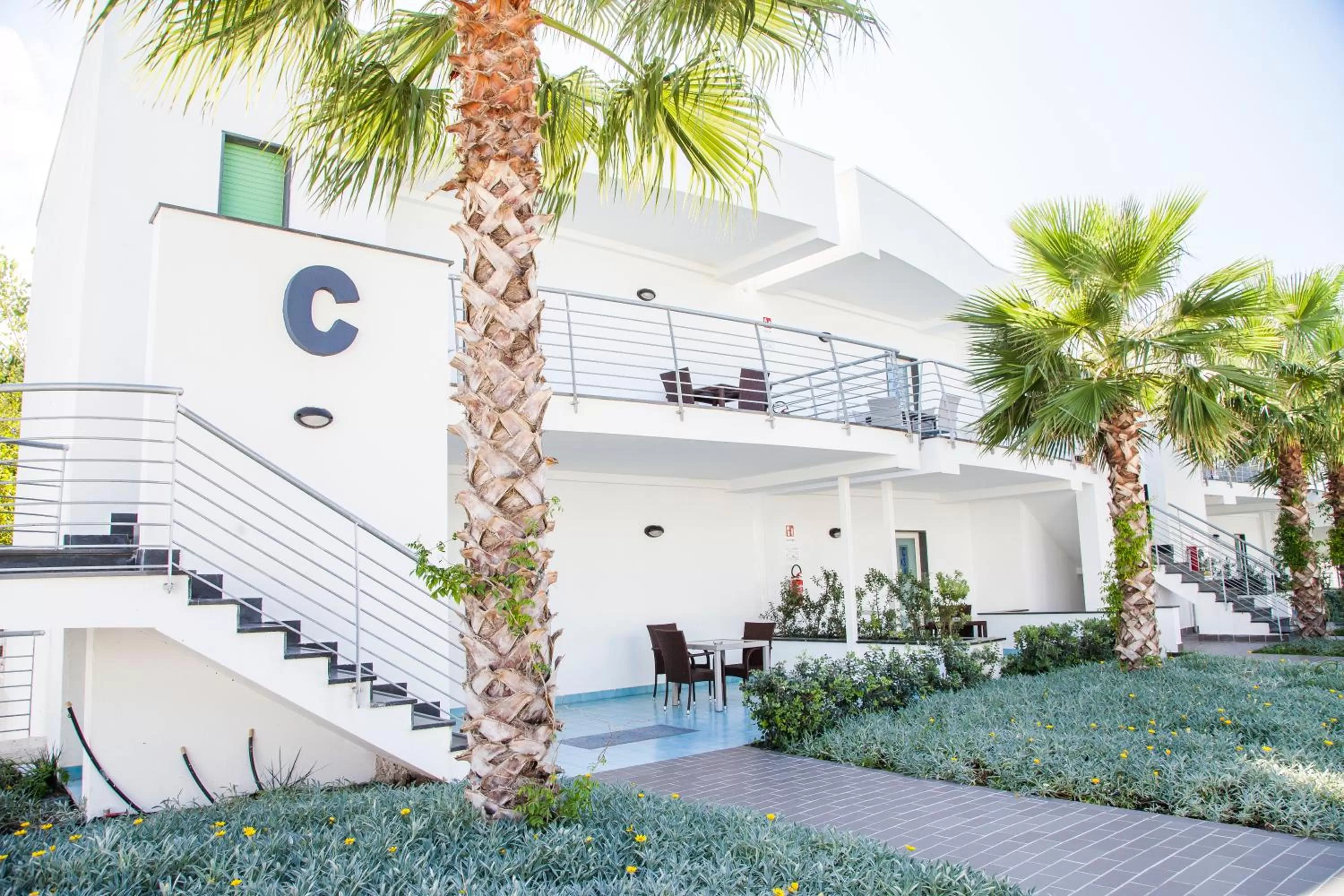 Patio in Medea Beach Resort