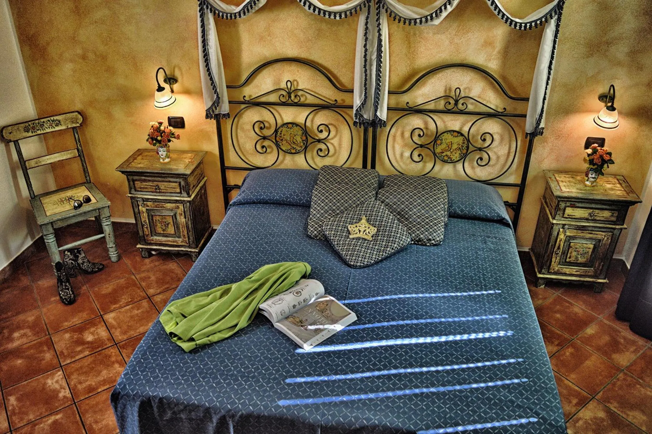 Bed in Hotel Victoria