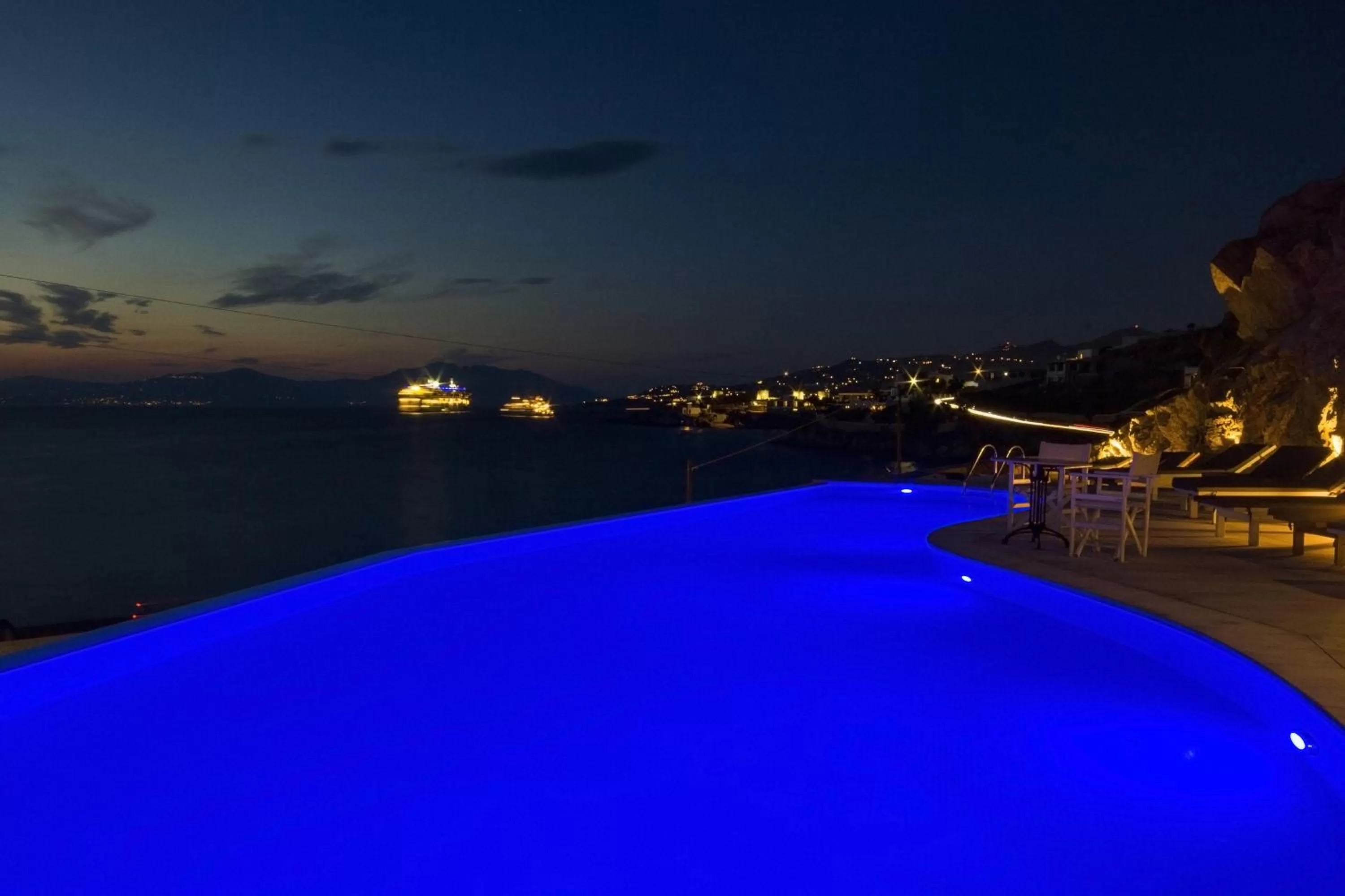Night in Mykonos Beach Hotel