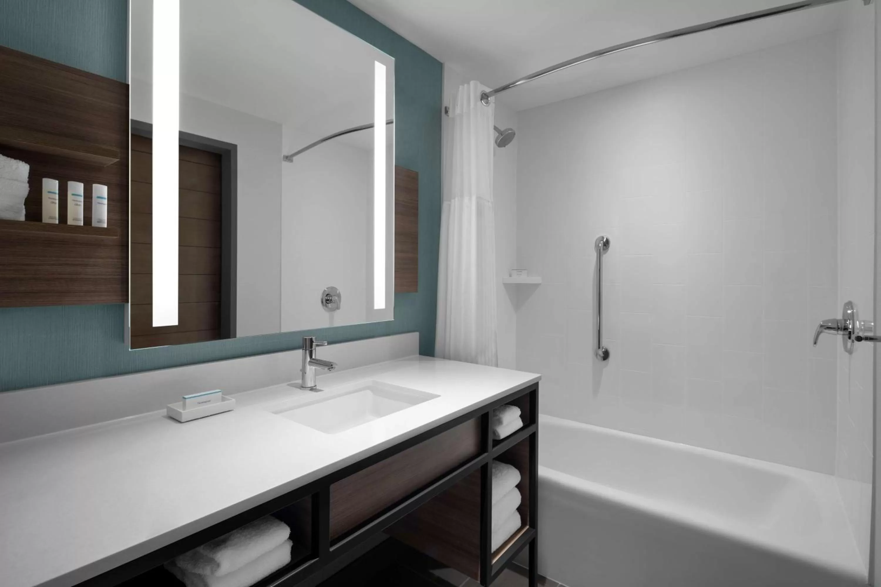 Bathroom in Hilton Garden Inn Camden Waterfront Philadelphia