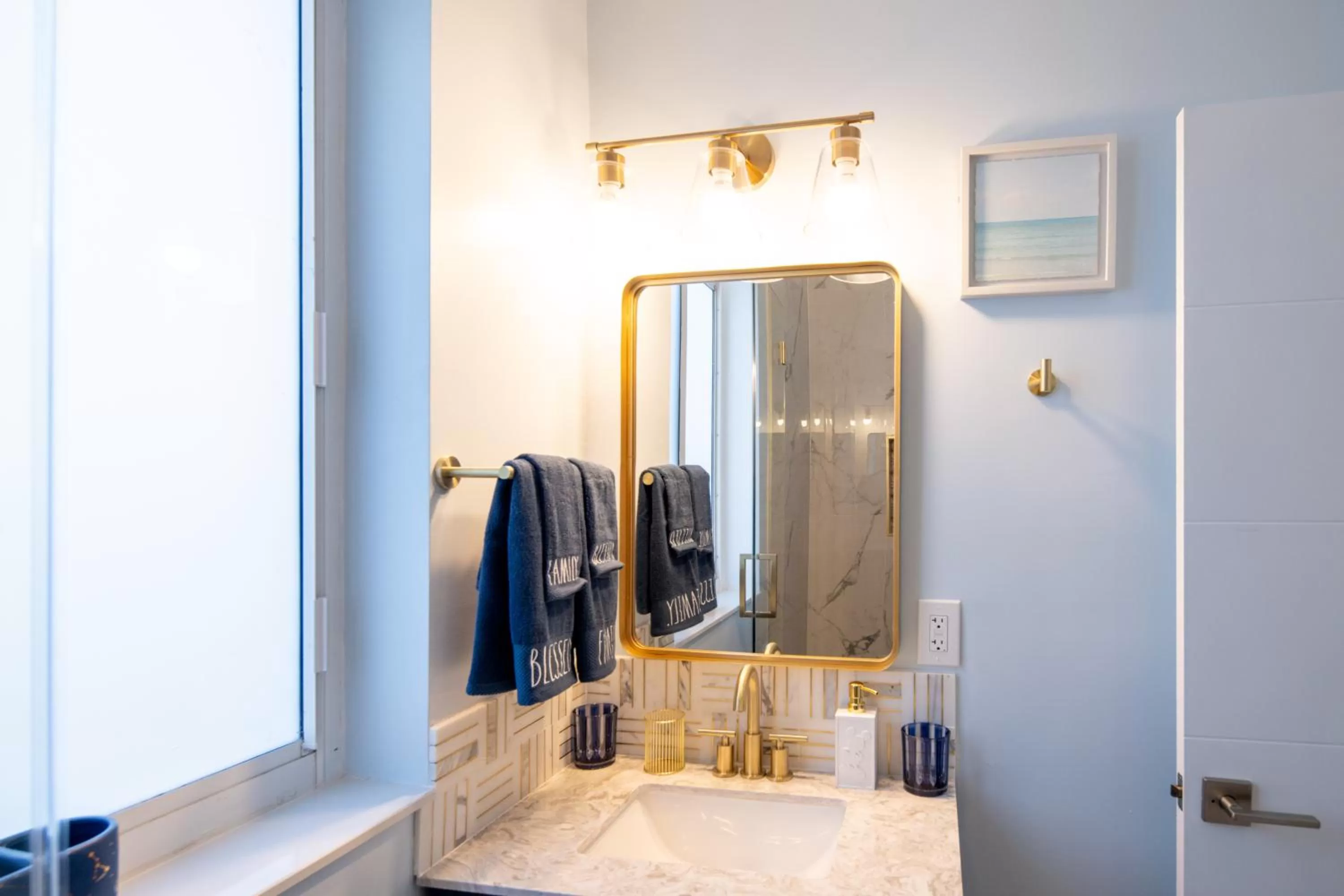 Bathroom in The Surf Hollywood Beach