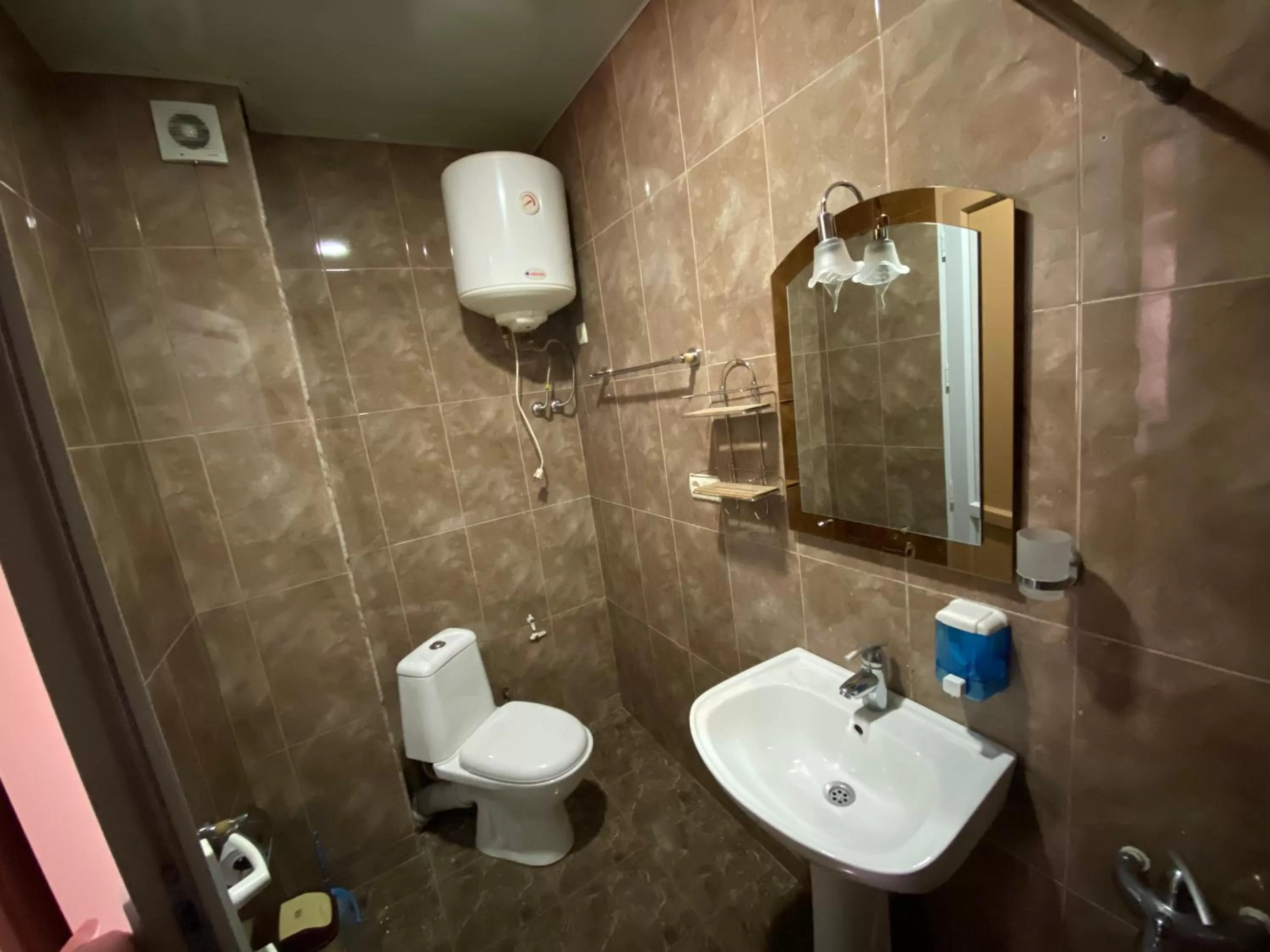 Toilet, Bathroom in Hotel Eurasia
