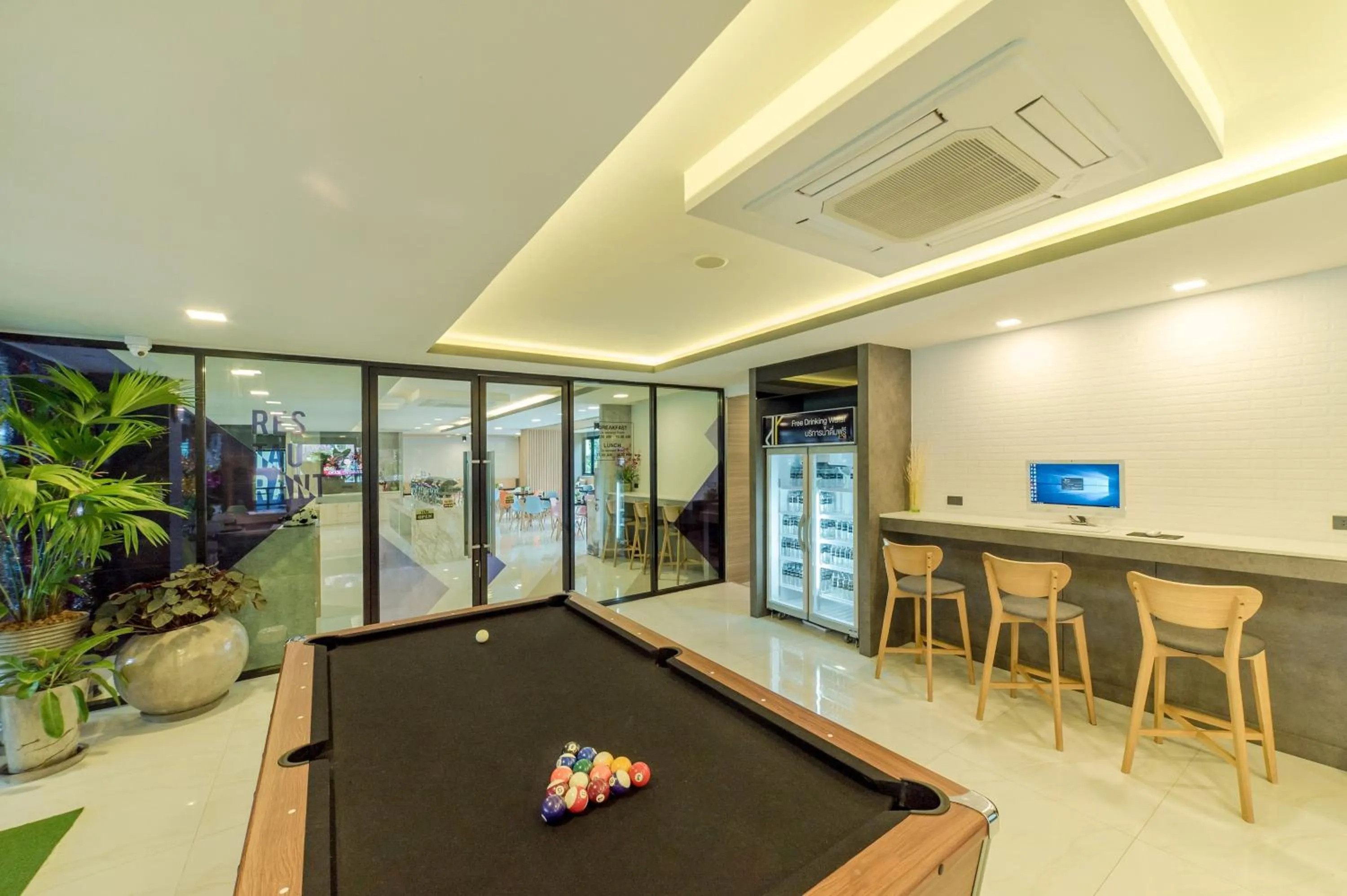 Lobby or reception in Pause and Play Hotel