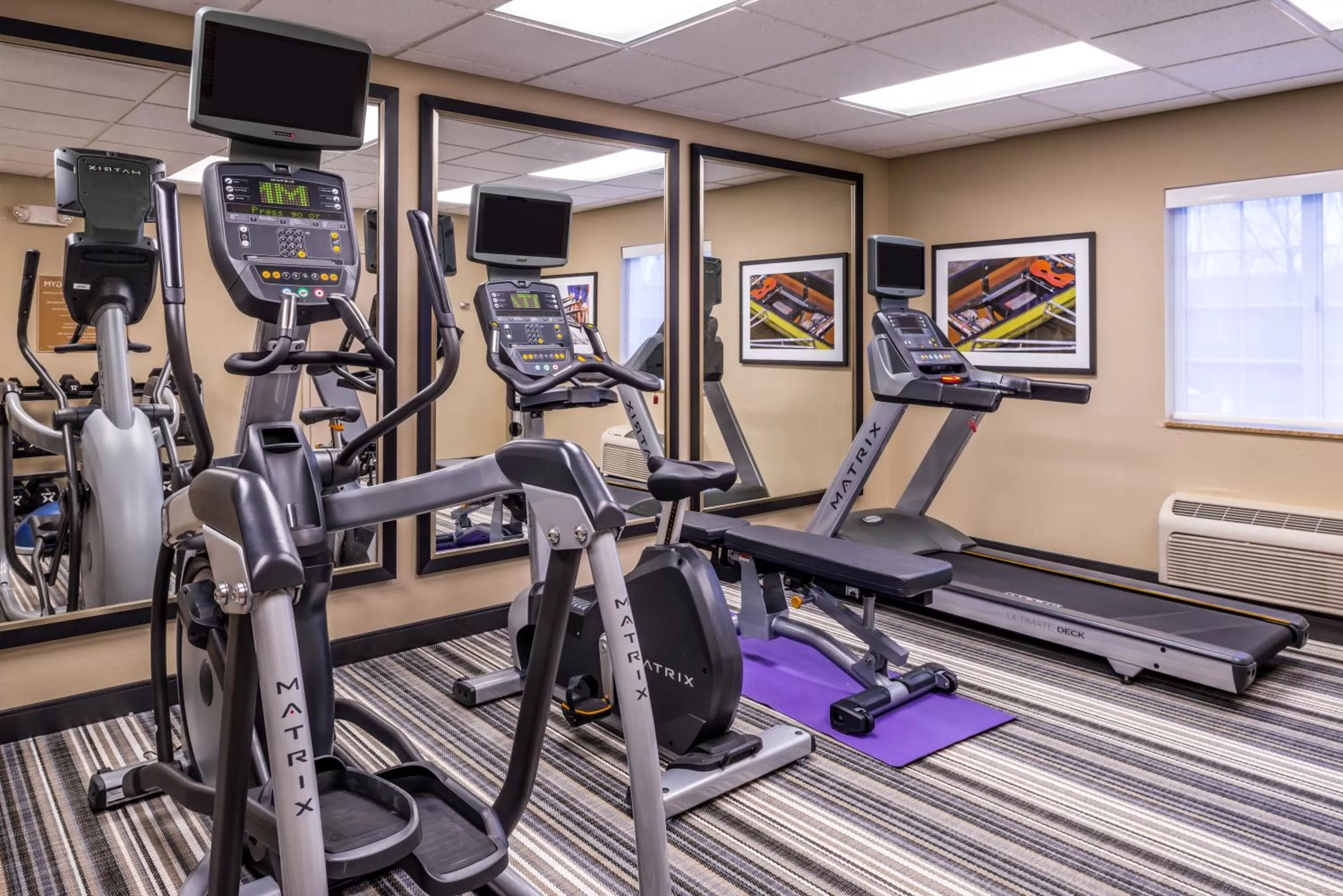 Fitness centre/facilities in Candlewood Suites Paducah by IHG
