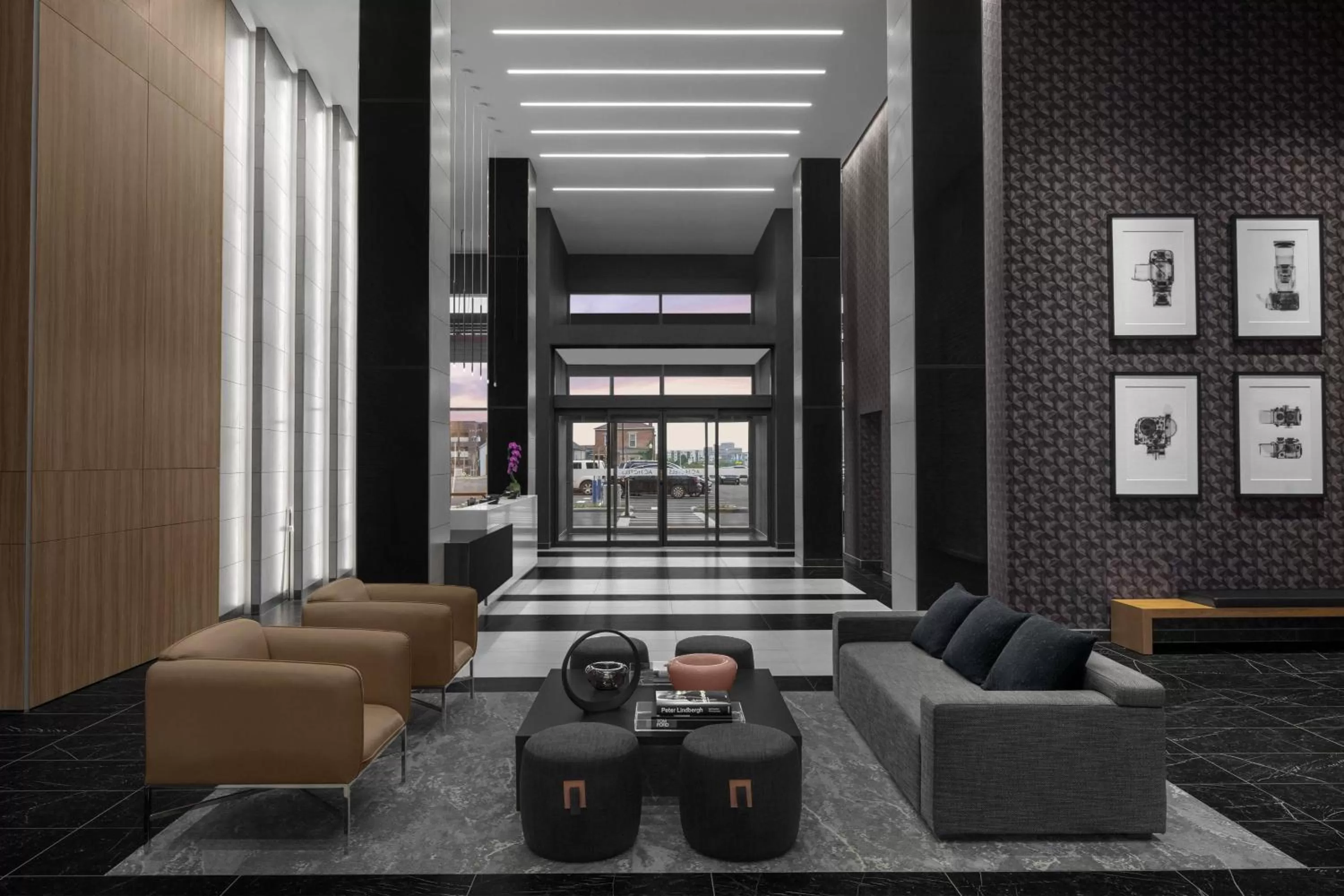 Lobby or reception in AC Hotel by Marriott Columbus Downtown