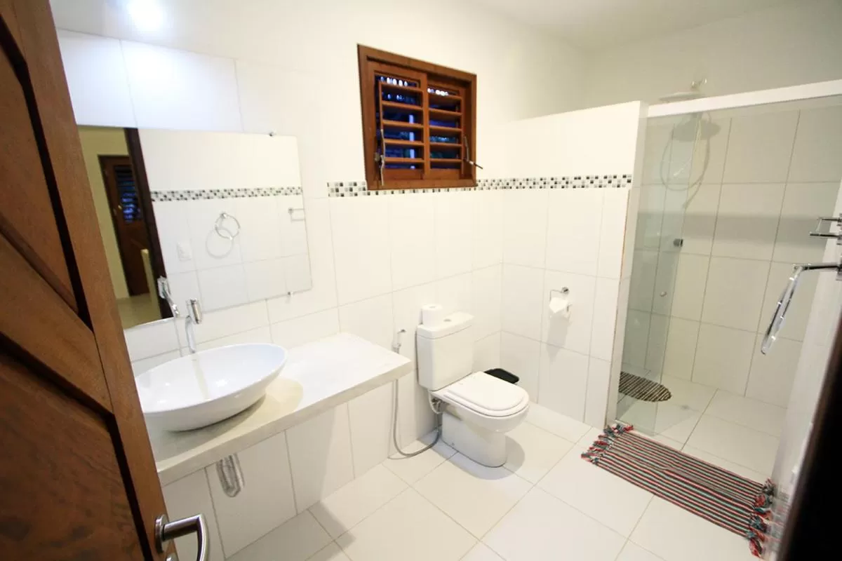 Bathroom in Pousada Recanto da Praia