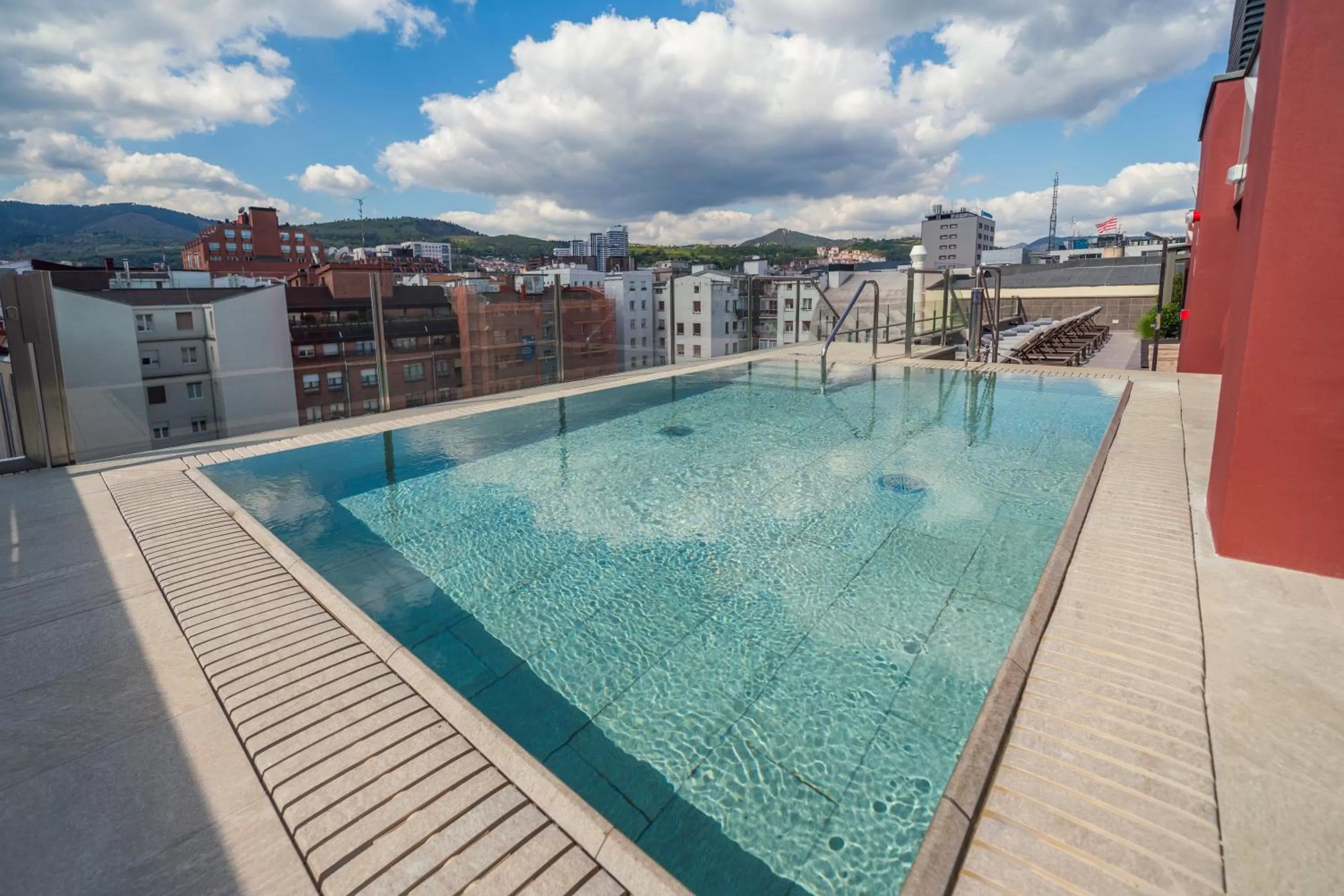 Pool view in Catalonia Gran Vía Bilbao