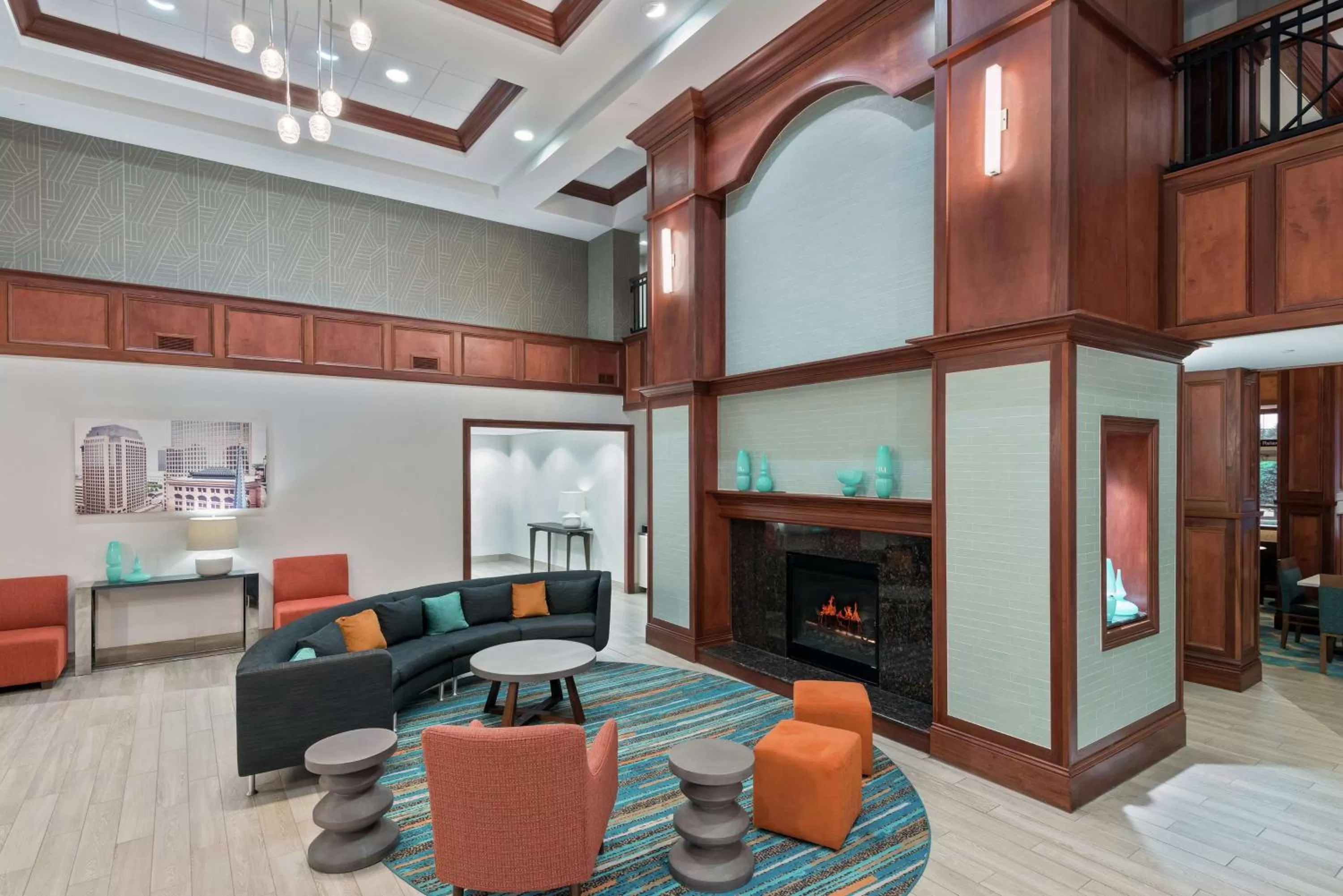 Lobby or reception in Homewood Suites by Hilton Cleveland-Beachwood