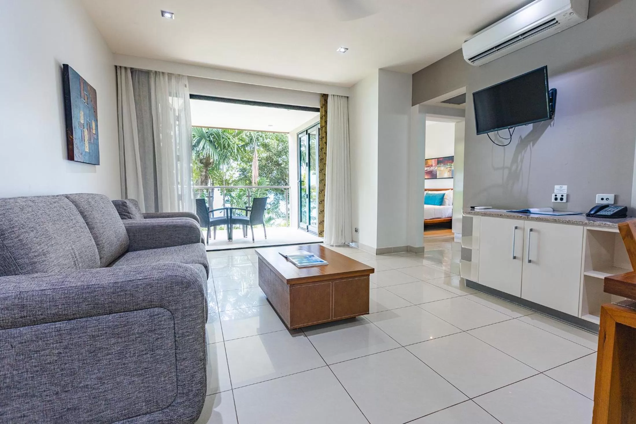Living room in Fitzroy Island Resort